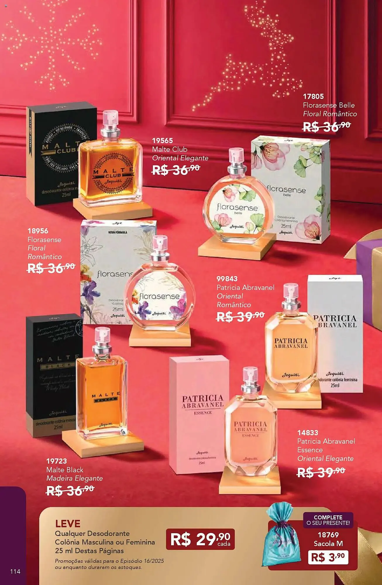 Encarte de Catálogo Jequiti 11 de novembro até 9 de dezembro 2025 - Pagina 114