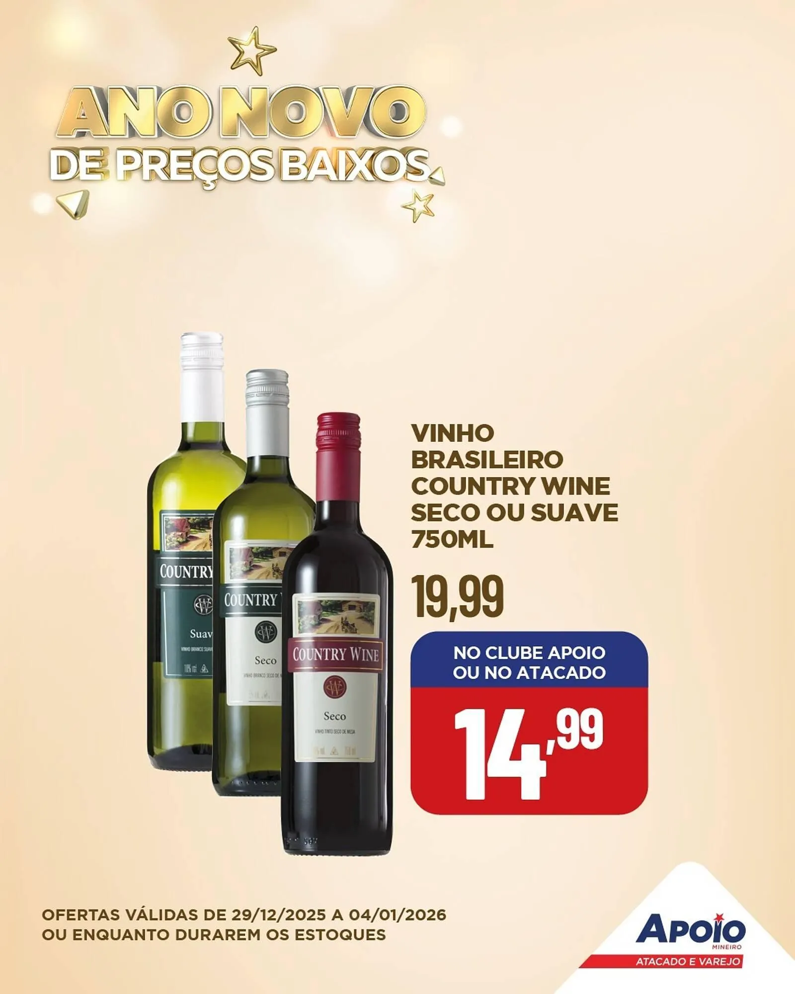 Encarte de Folheto Apoio Mineiro 1 de janeiro até 4 de janeiro 2026 - Pagina 1