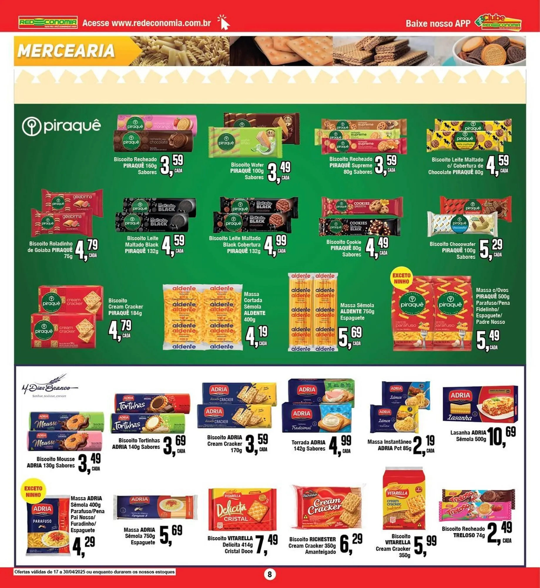 Encarte de Catálogo Rede Economia 17 de abril até 30 de abril 2025 - Pagina 7