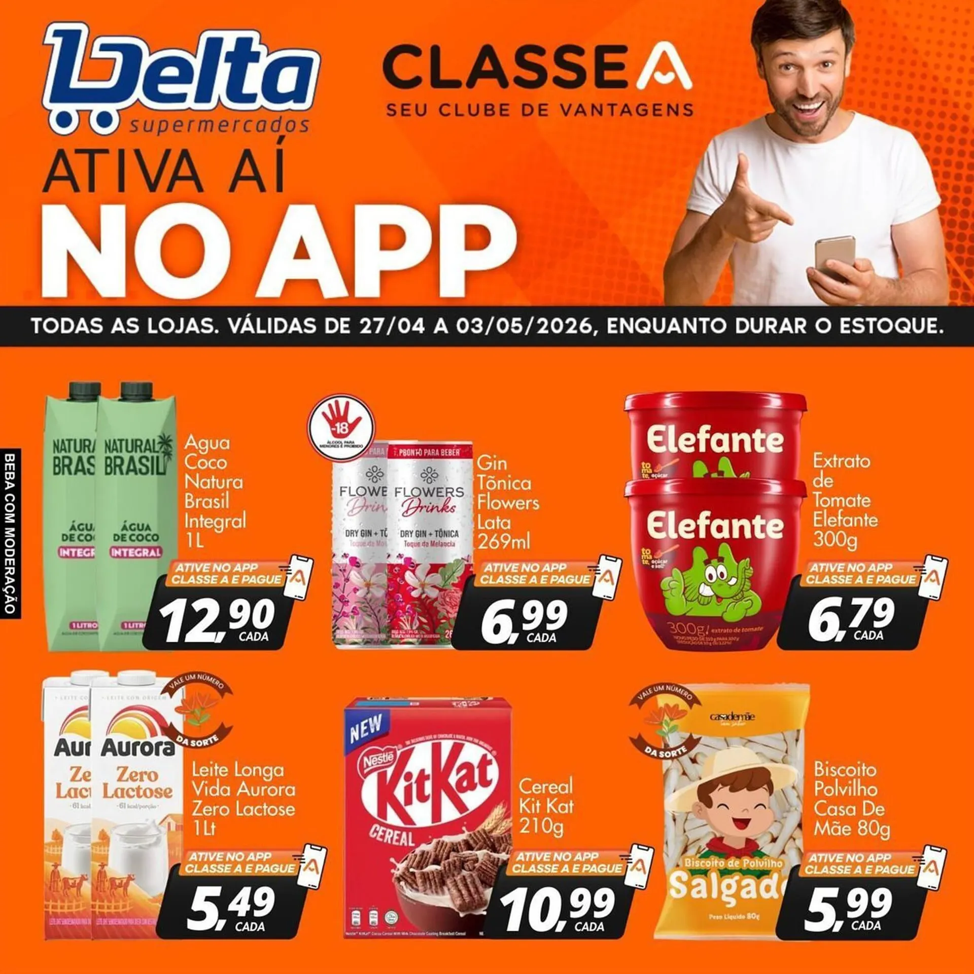 Encarte de Catálogo Delta Supermercados 27 de abril até 3 de maio 2026 - Pagina 2