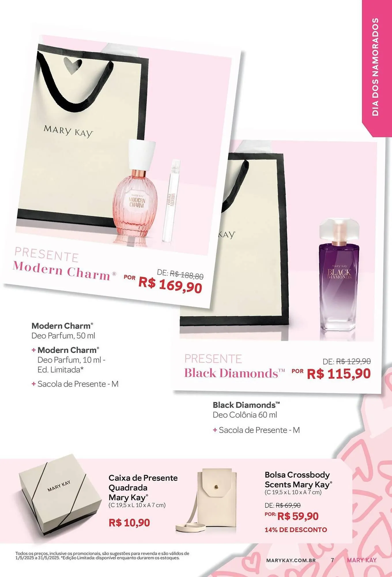 Encarte de Catálogo Mary Kay 2 de maio até 31 de maio 2025 - Pagina 7