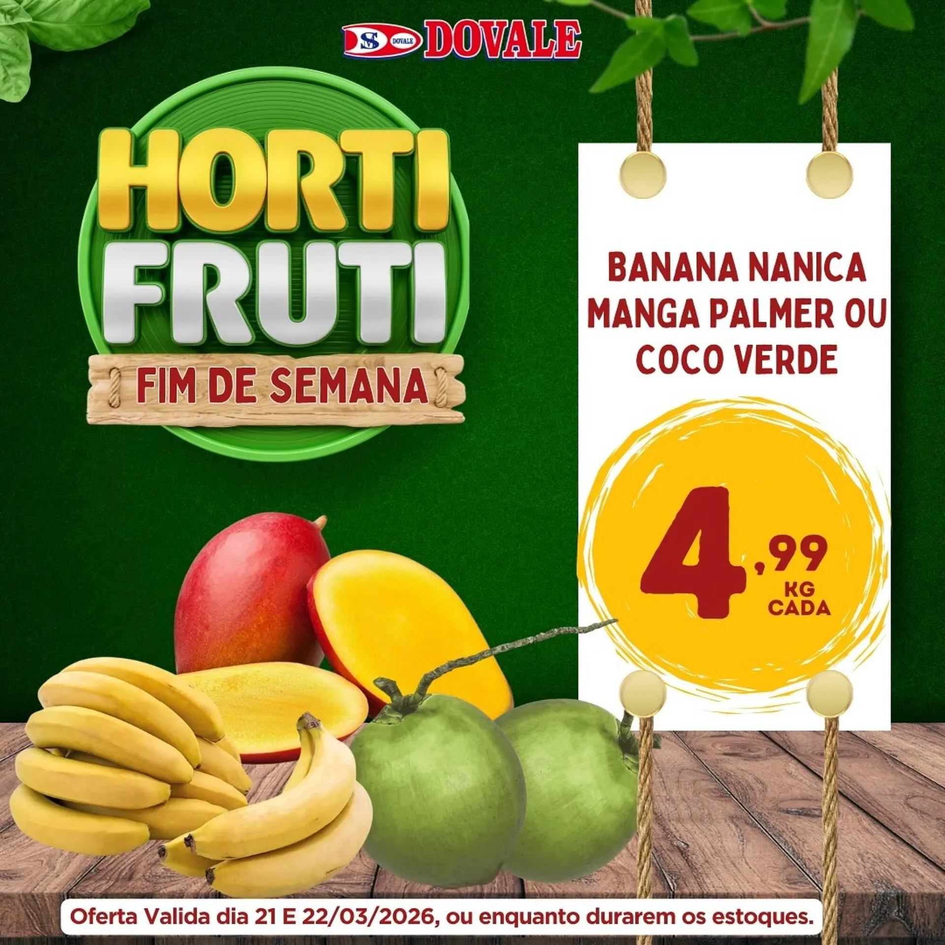 Encarte de Folheto Dovale 21 de março até 22 de março 2026 - Pagina 1