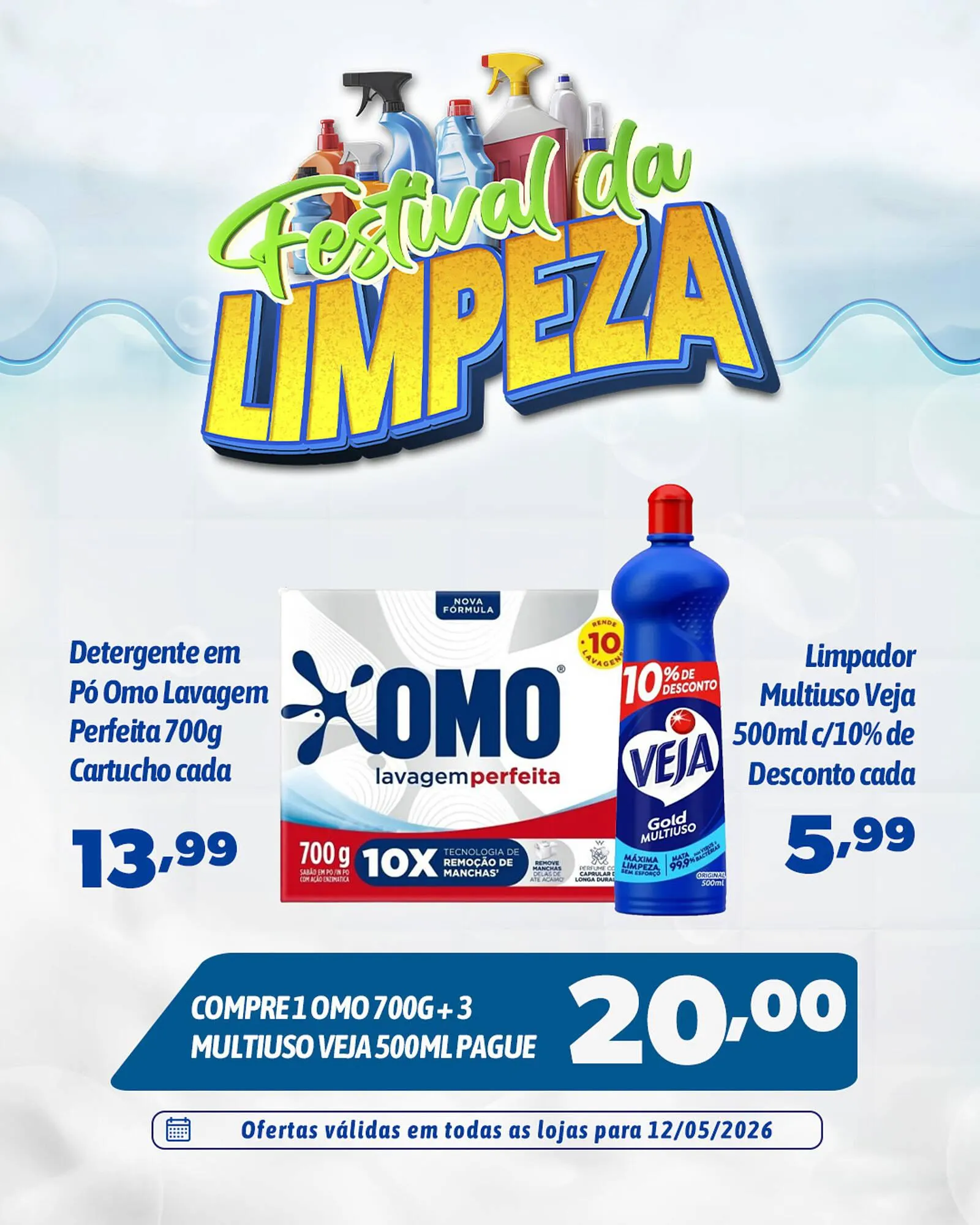 Encarte de Catálogo Supermercados Big Compra 12 de maio até 12 de maio 2026 - Pagina 1
