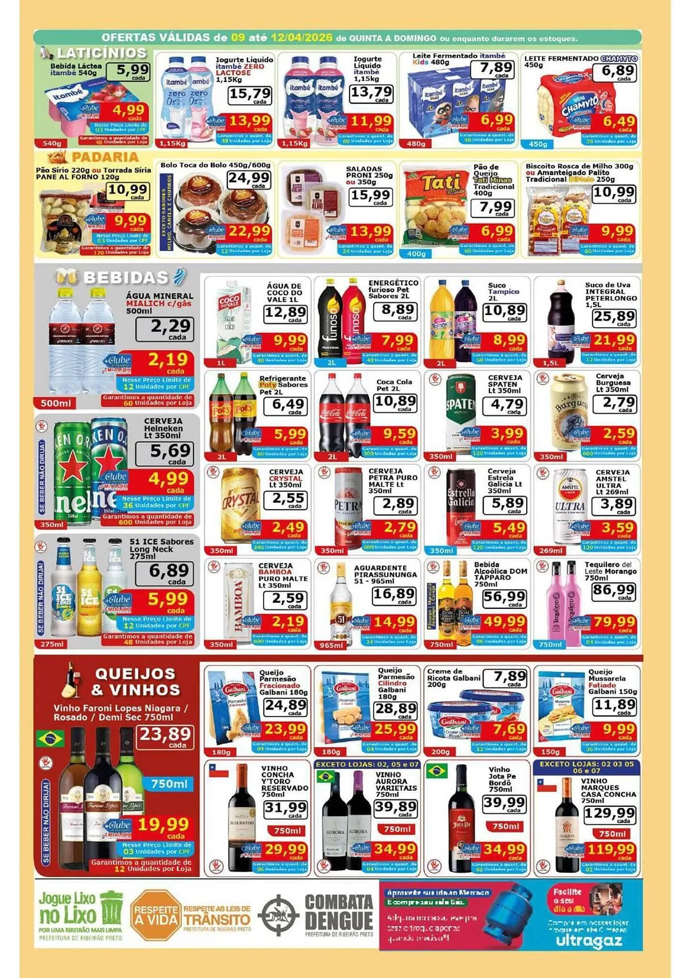 Encarte de Catálogo Mialich Supermercados 9 de abril até 12 de abril 2026 - Pagina 3
