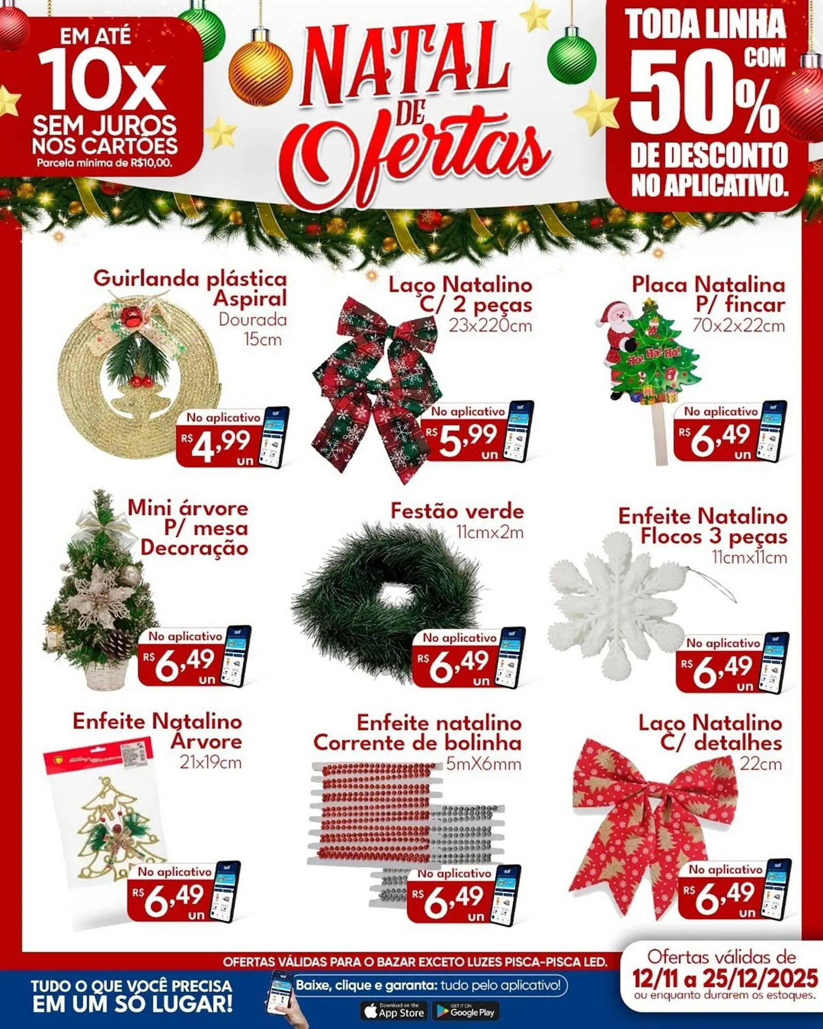 Encarte de Catálogo Supermercados Baklizi 12 de novembro até 25 de dezembro 2025 - Pagina 1