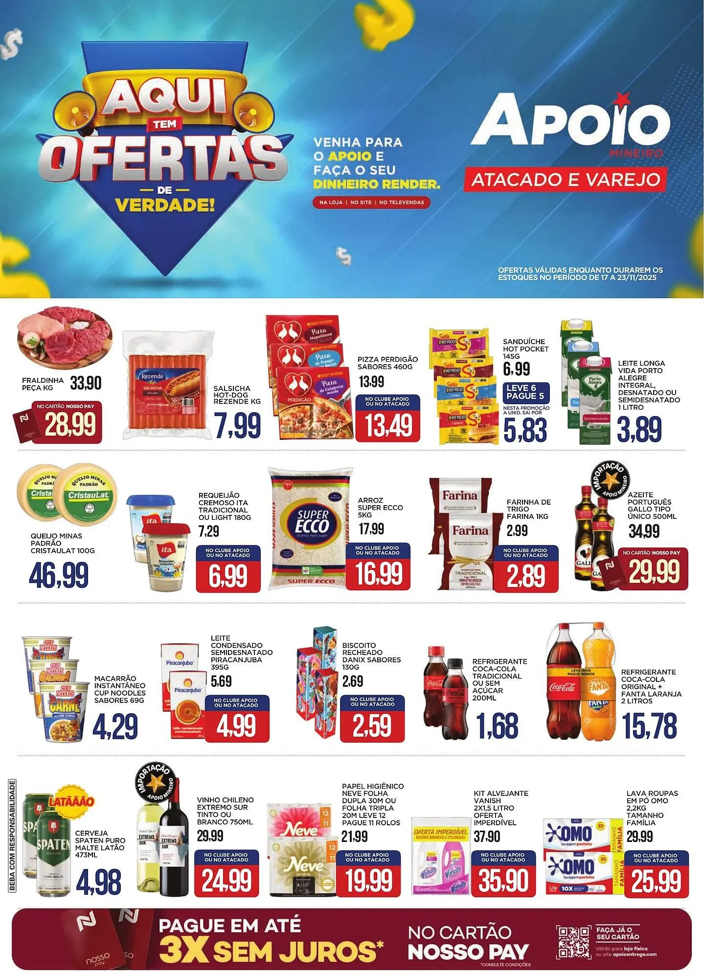 Encarte de Folheto Apoio Mineiro 17 de novembro até 23 de novembro 2025 - Pagina 1