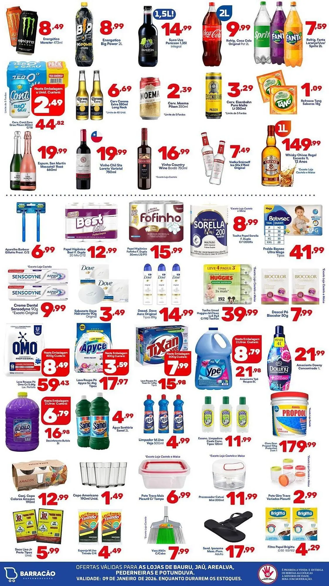 Encarte de Catálogo Barracão Supermercado 12 de janeiro até 12 de janeiro 2026 - Pagina 3