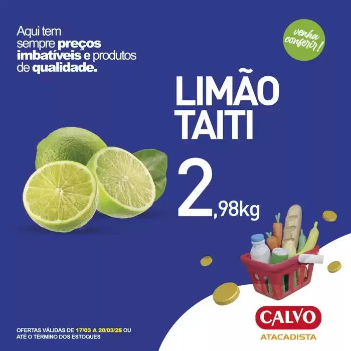 Encarte de Encarte Calvo Atacadista 17 de março até 20 de março 2025 - Pagina 8