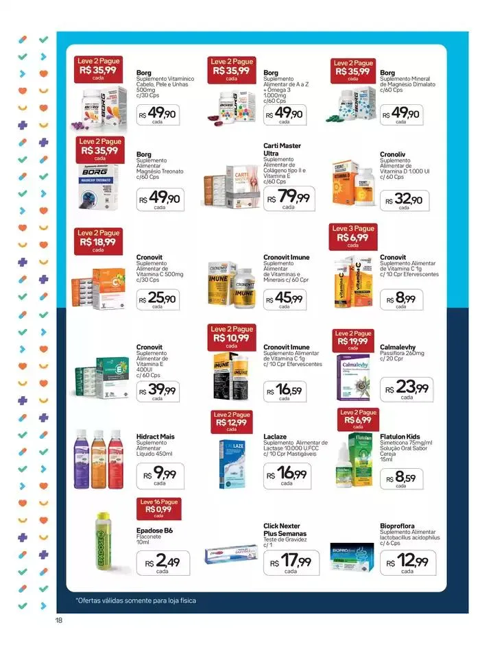 Encarte de Ofertas Especiais Drogal 3 de março até 30 de março 2025 - Pagina 18
