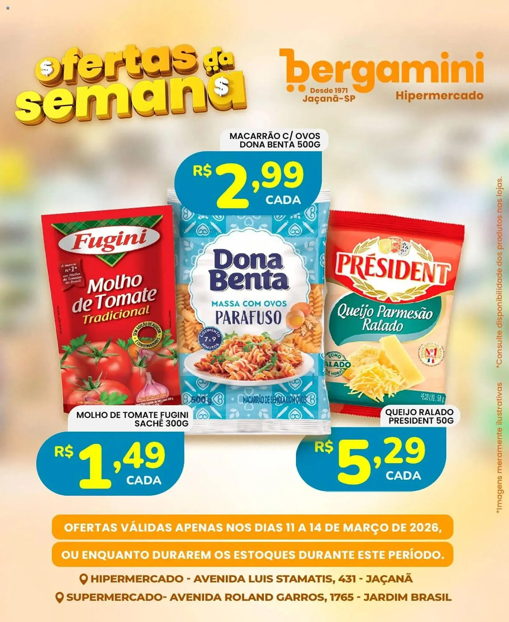 Encarte de Catálogo Supermercado Bergamini 11 de março até 14 de março 2026 - Pagina 15
