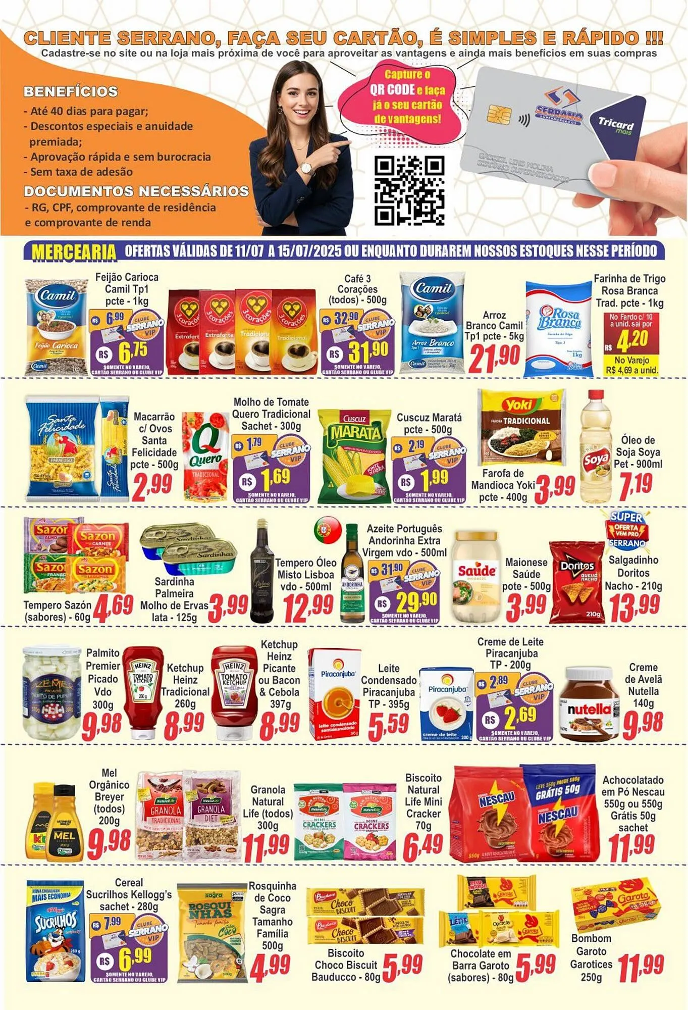 Encarte de Catálogo Serrano Supermercado 9 de julho até 15 de julho 2025 - Pagina 5