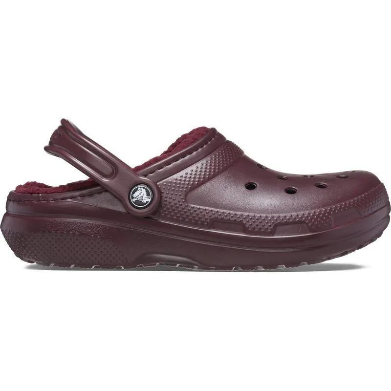 Sandália Crocs Classic Lined Clog DARK CHERRY