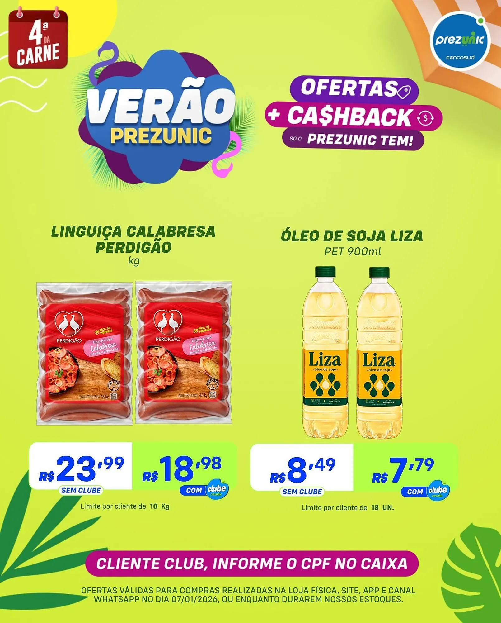 Encarte de Encarte Prezunic 7 de janeiro até 7 de janeiro 2026 - Pagina 4
