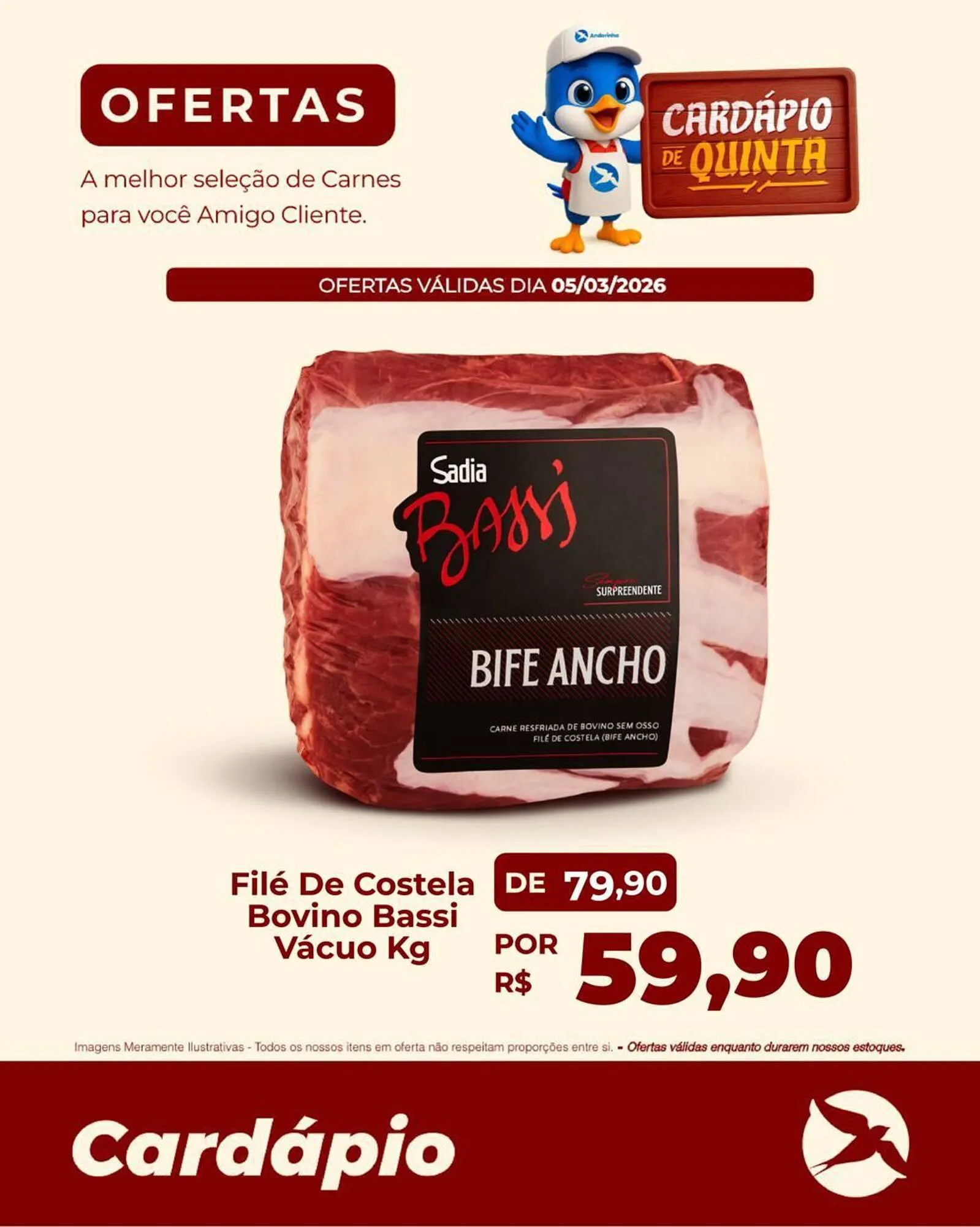 Encarte de Folheto Andorinha Hipermercado 5 de março até 5 de março 2026 - Pagina 3