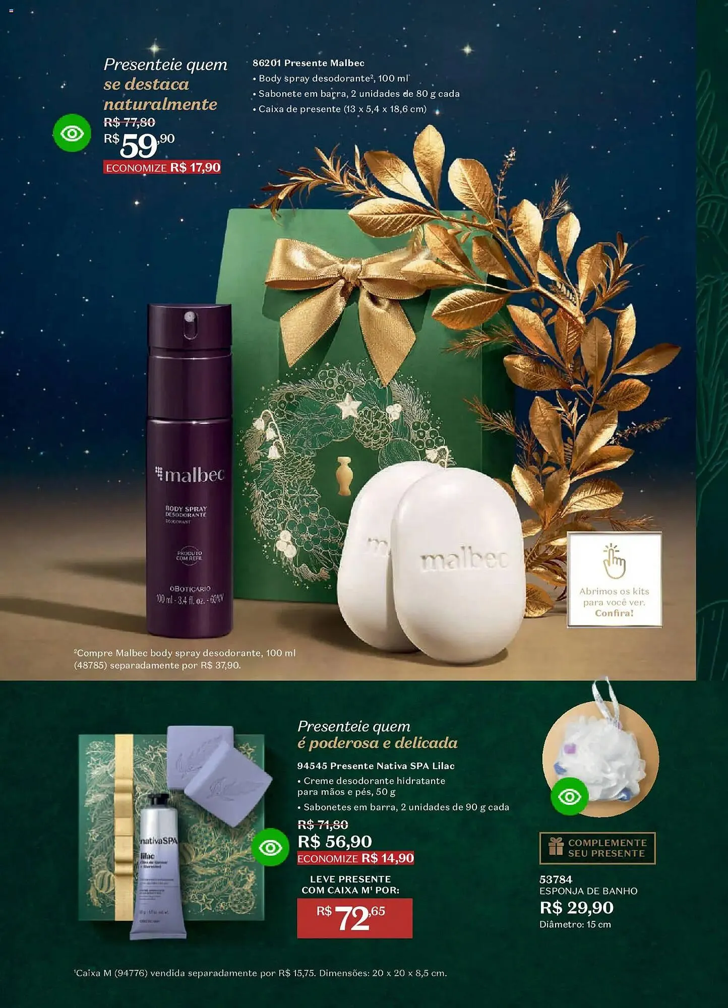 Encarte de Catálogo O Boticário 1 de dezembro até 26 de dezembro 2025 - Pagina 36