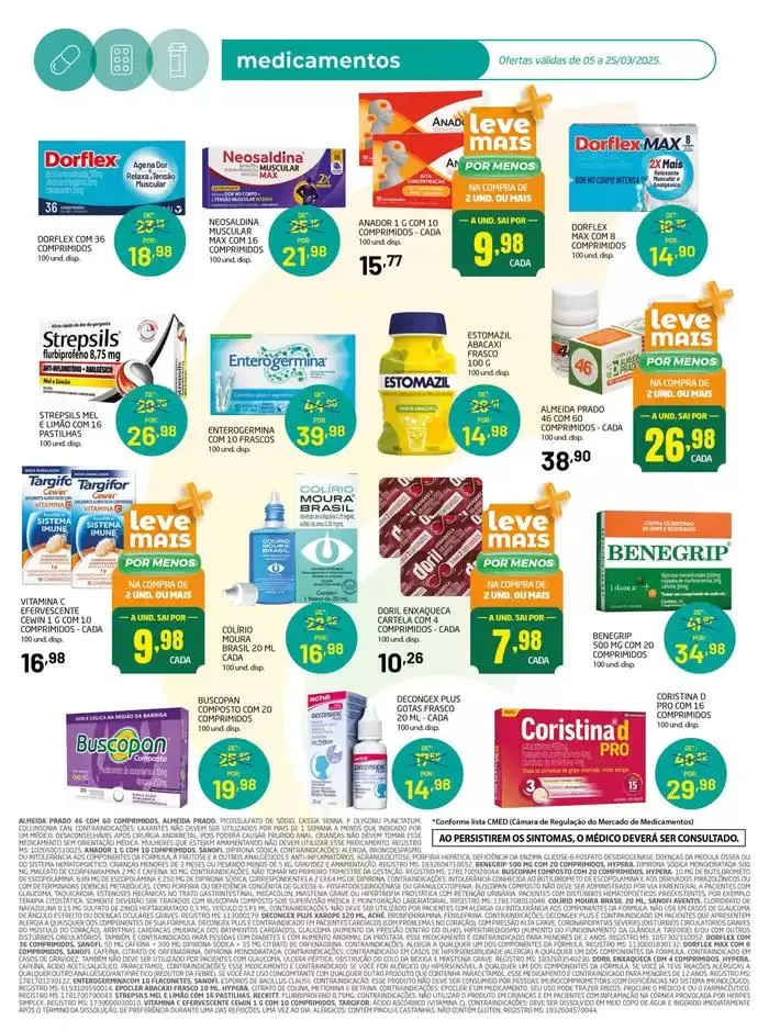 Encarte de Farmcia mensal 5 de março até 25 de março 2025 - Pagina 6