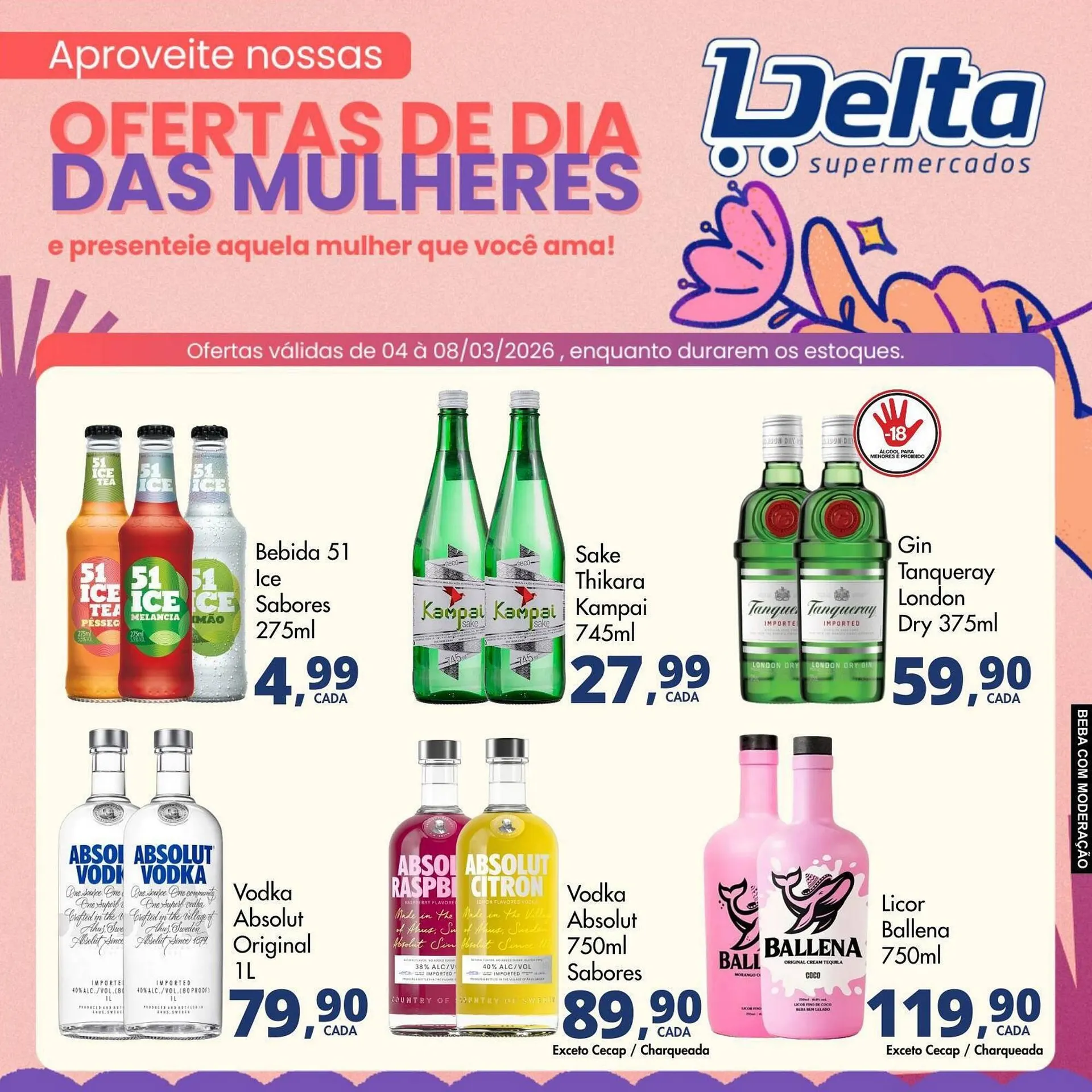 Encarte de Catálogo Delta Supermercados 4 de março até 9 de março 2026 - Pagina 3