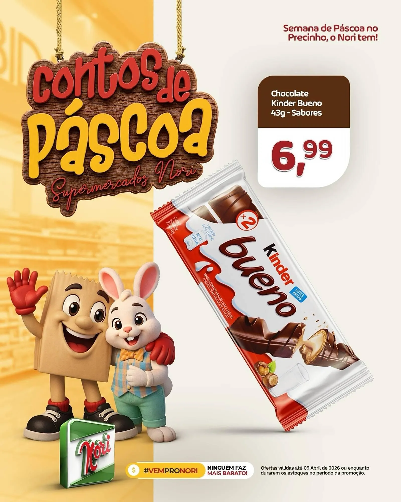 Encarte de Catálogo Supermercados Nori 5 de abril até 5 de abril 2026 - Pagina 3
