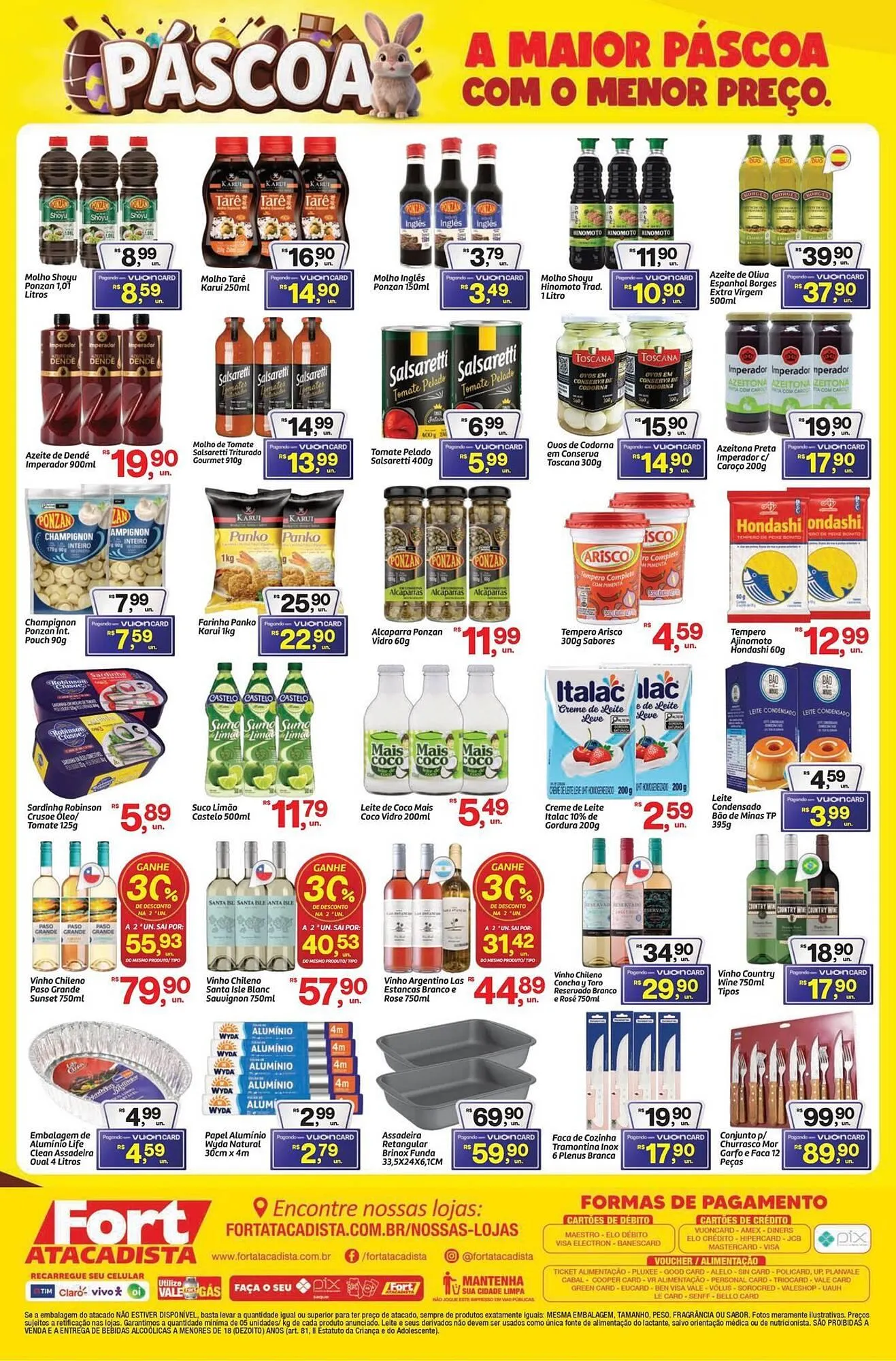 Encarte de Tabloide Fort Atacadista 26 de março até 5 de abril 2026 - Pagina 2