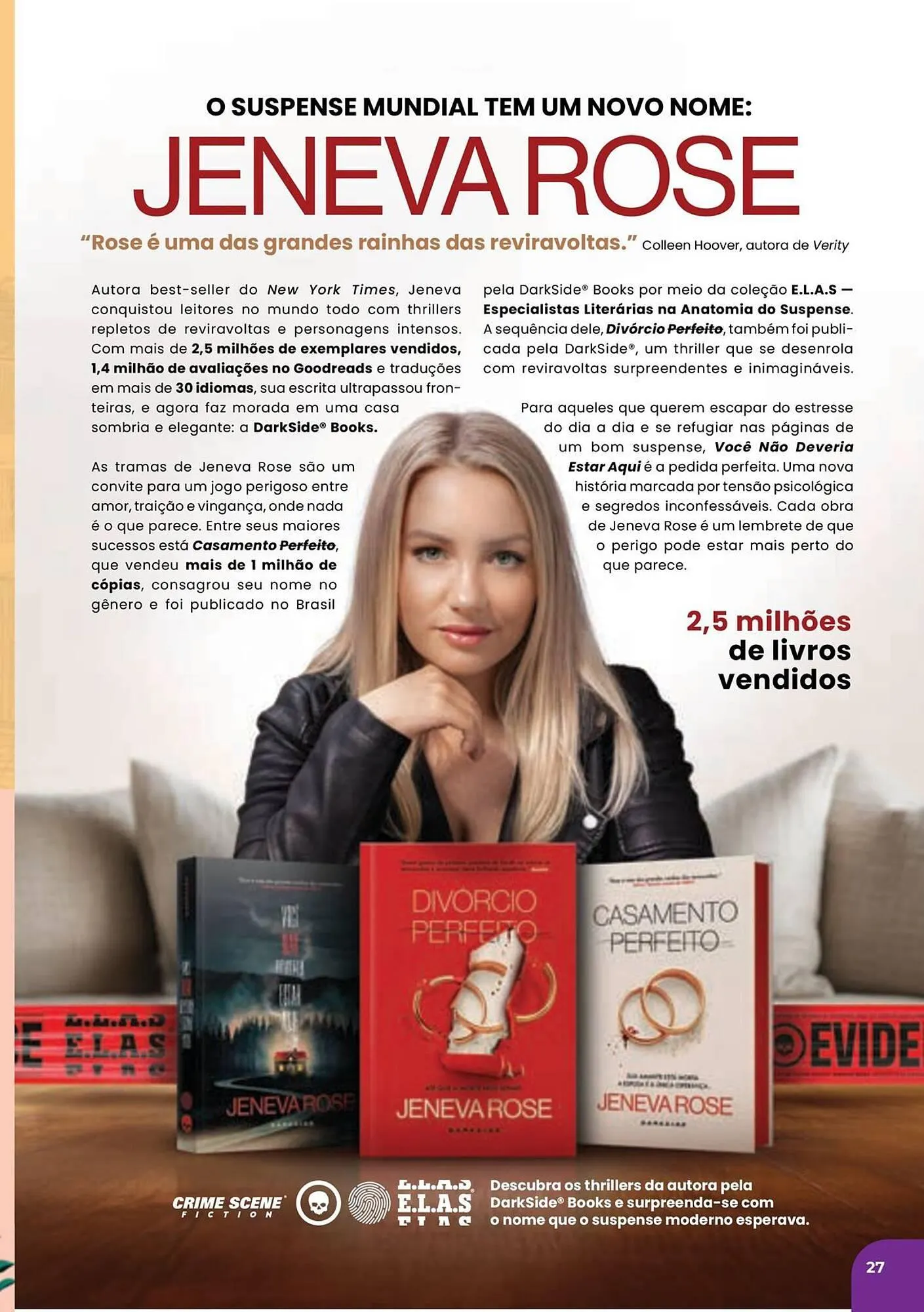 Encarte de Catálogo Livraria Leitura 3 de novembro até 28 de dezembro 2025 - Pagina 27