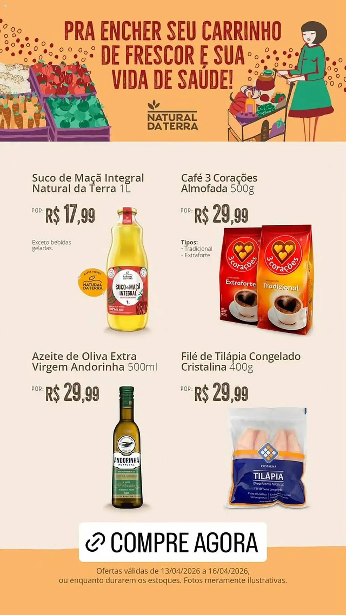 Encarte de Catálogo Natural da Terra 13 de abril até 17 de abril 2026 - Pagina 2