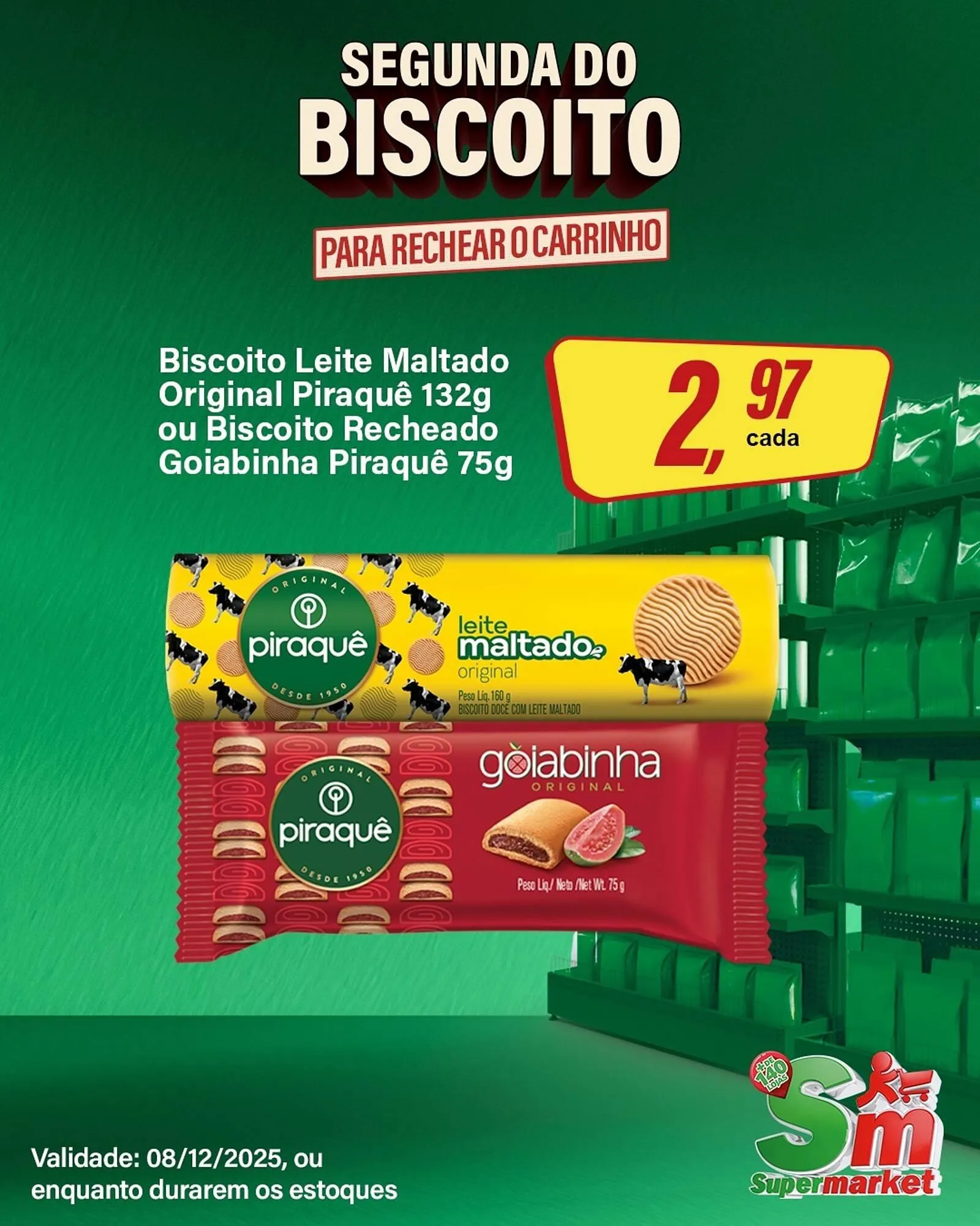 Encarte de Encarte Rede Supermarket 8 de dezembro até 8 de dezembro 2025 - Pagina 1