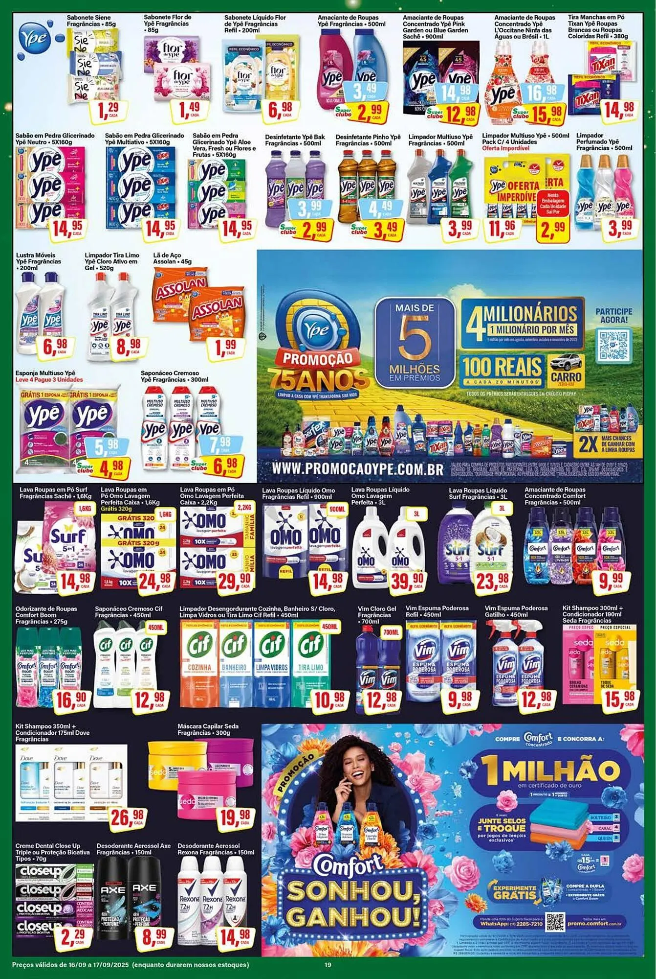 Encarte de Encarte Rede Supermarket 16 de setembro até 17 de setembro 2025 - Pagina 19