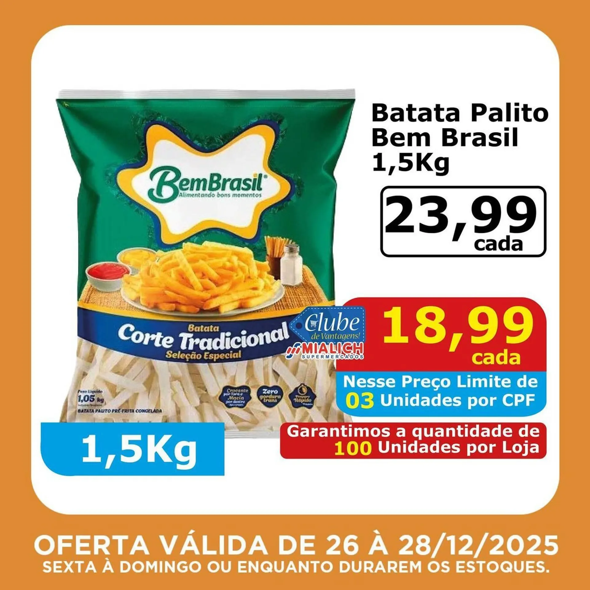 Encarte de Catálogo Mialich Supermercados 26 de dezembro até 28 de dezembro 2025 - Pagina 2