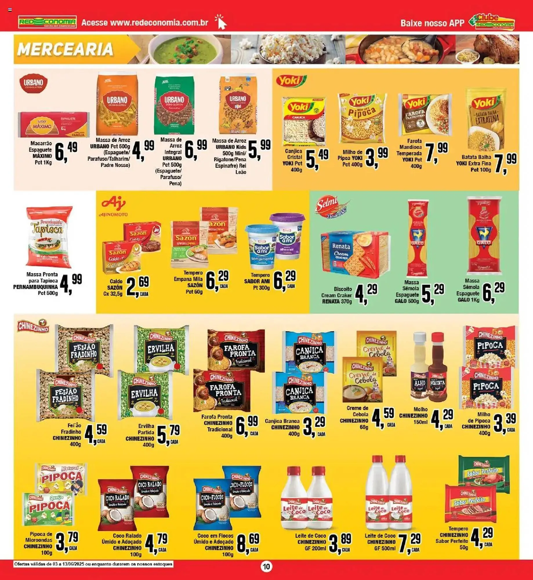 Encarte de Catálogo Redeconomia 3 de junho até 13 de junho 2025 - Pagina 10