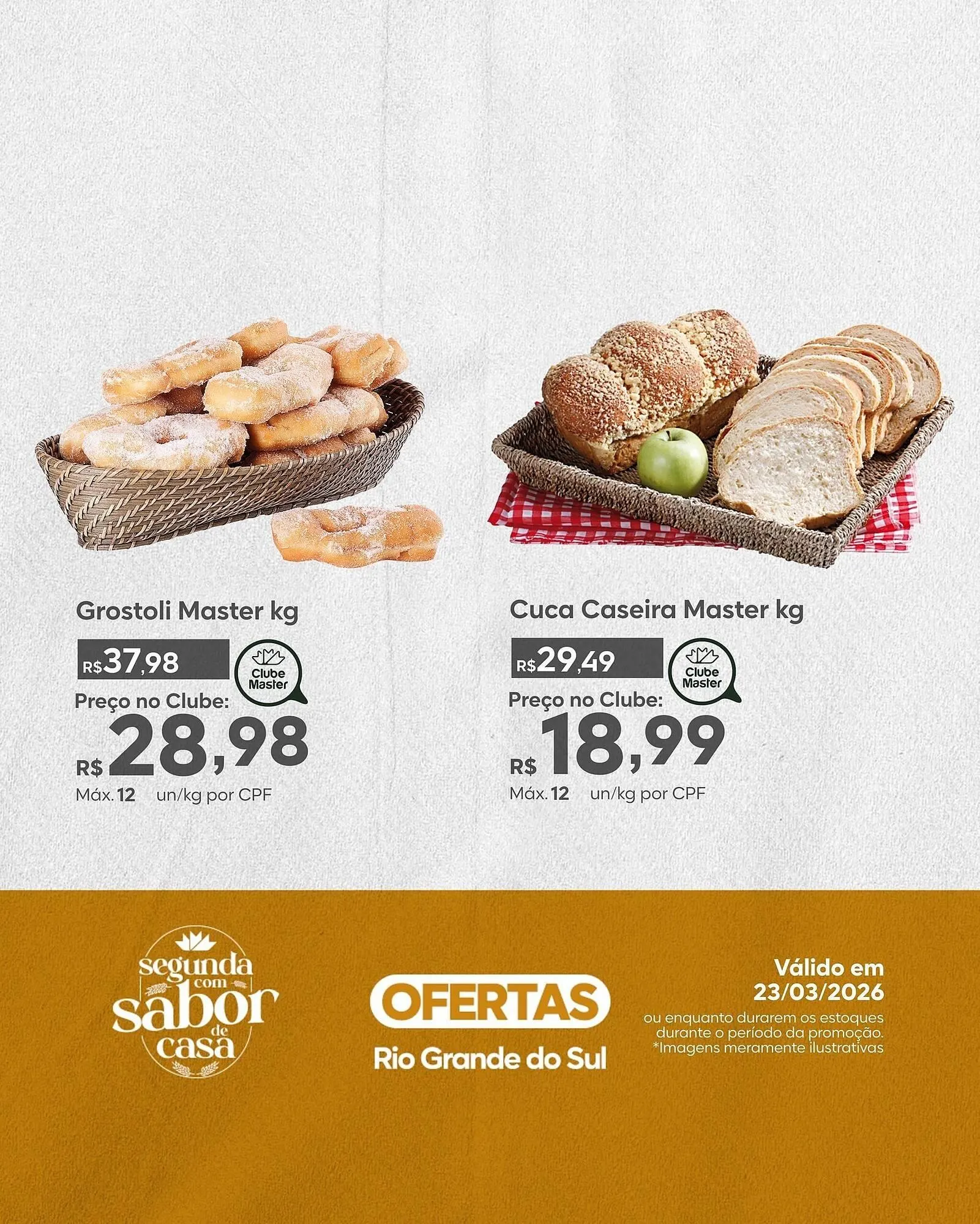 Encarte de Folheto Master Supermercados 23 de março até 23 de março 2026 - Pagina 2