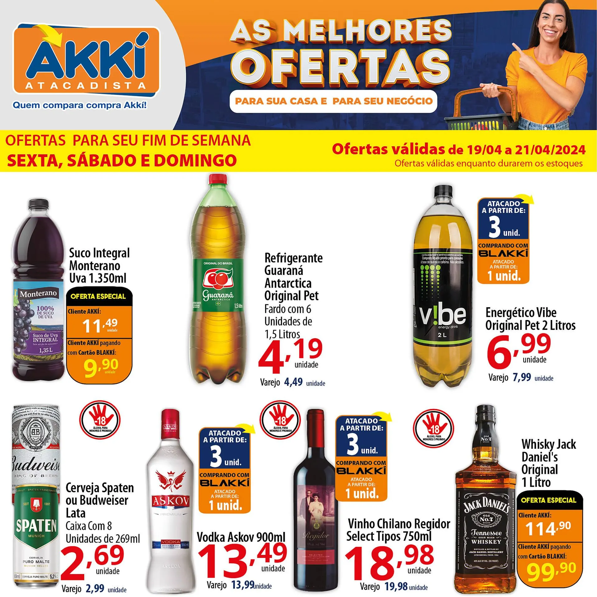 Encarte de Catálogo Akki Atacadista 19 de abril até 21 de abril 2024 - Pagina 5