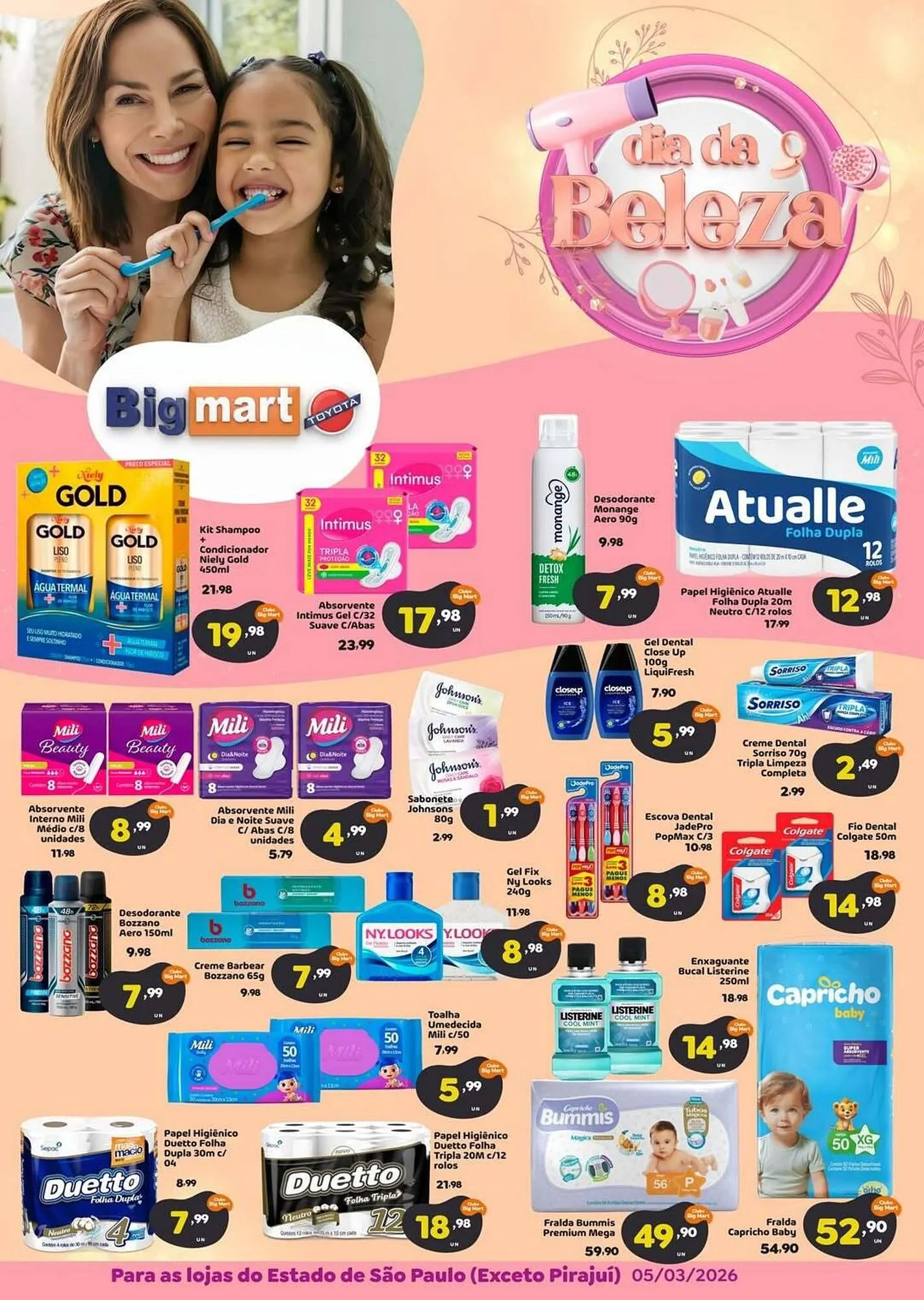 Encarte de Catálogo Bigmart 5 de março até 5 de março 2026 - Pagina 1