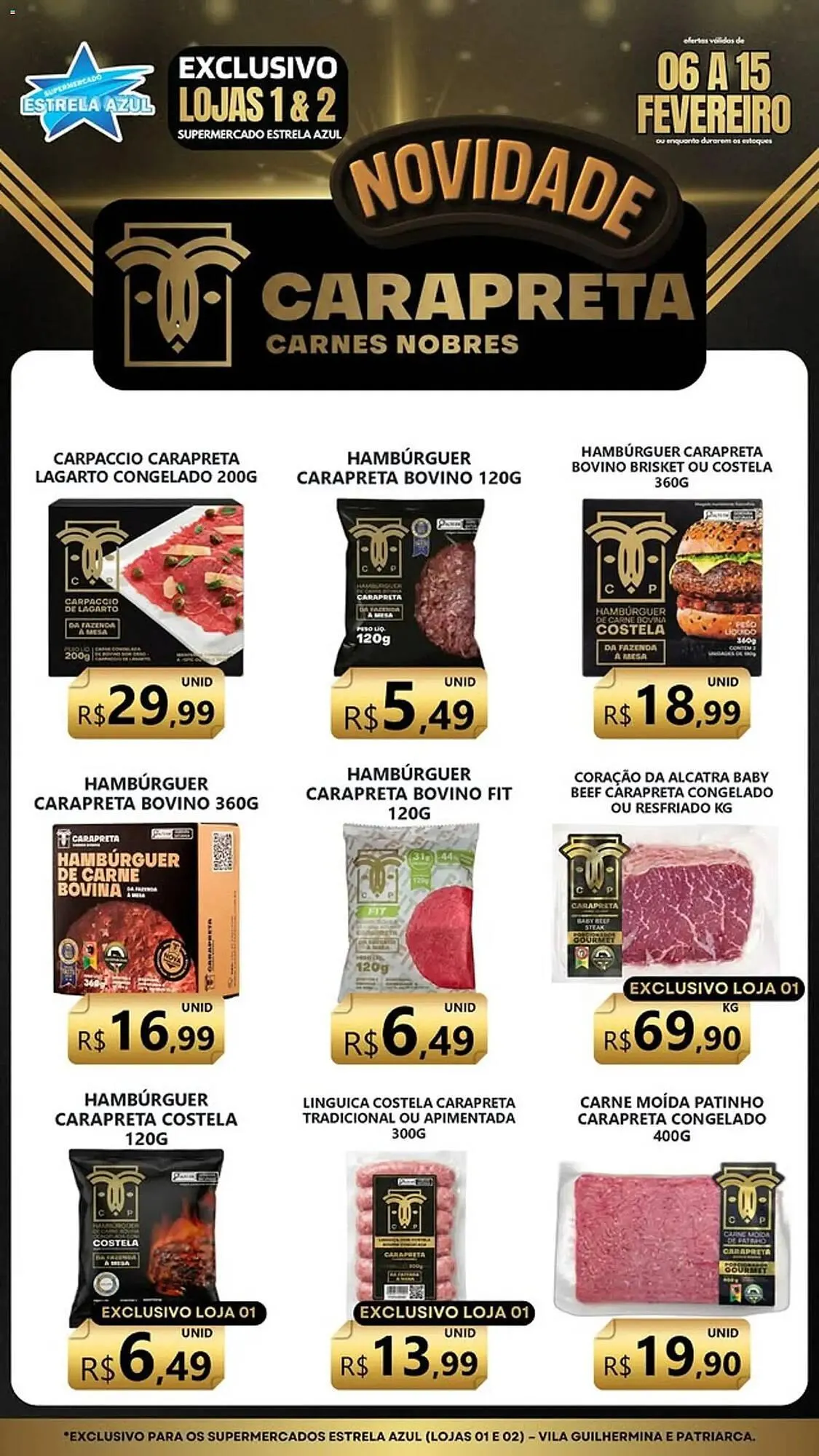 Folheto Supermercado Estrela Azul - 1