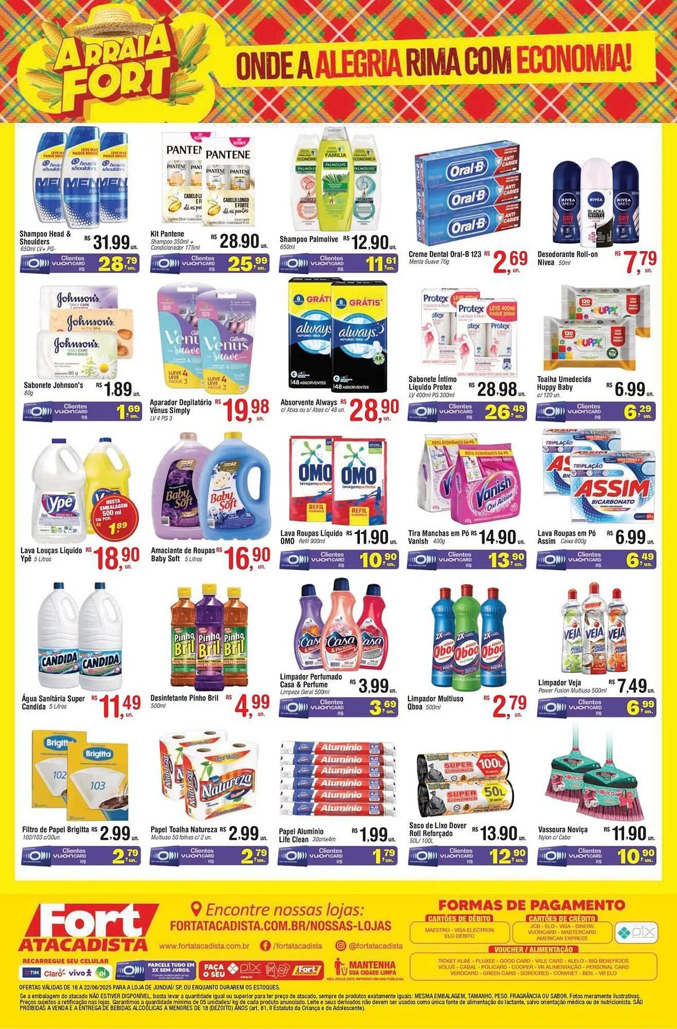 Encarte de Catálogo Fort Atacadista 16 de junho até 22 de junho 2025 - Pagina 4
