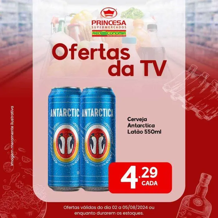 Encarte de Ofertas Princesa Supermercados 5 de agosto até 5 de agosto 2024 - Pagina 3