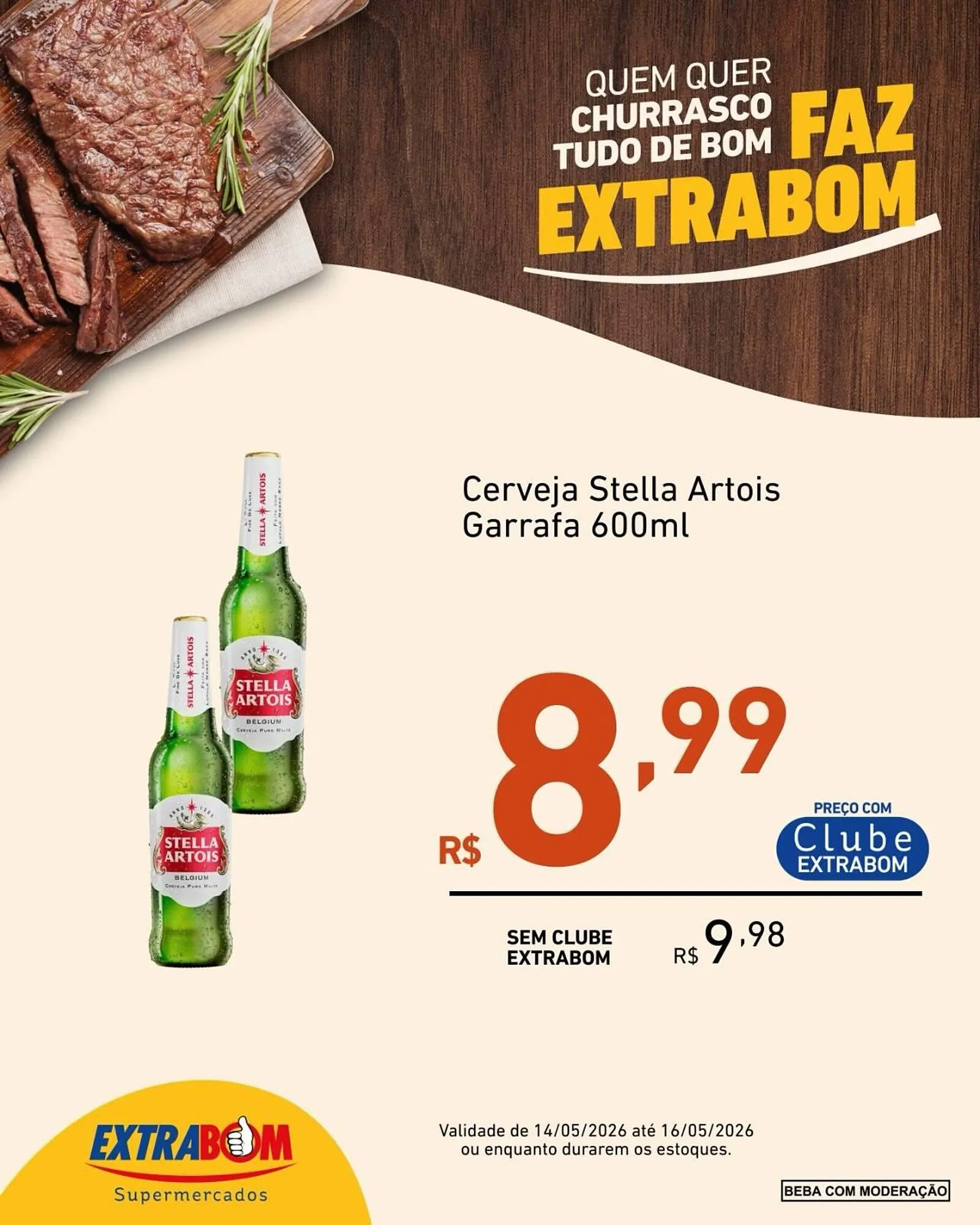 Encarte de Catálogo Extrabom Supermercados 14 de maio até 16 de maio 2026 - Pagina 10