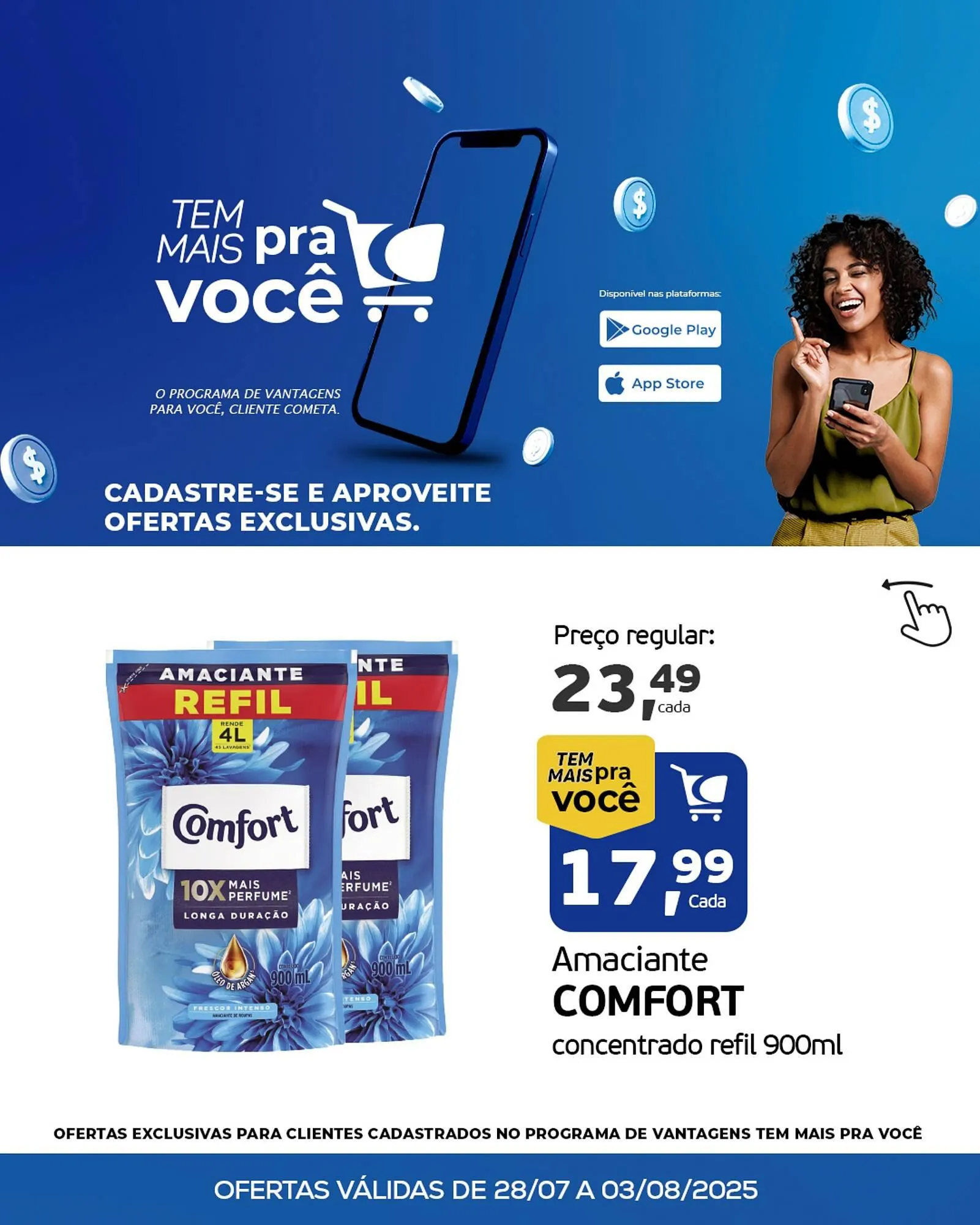 Encarte de Catálogo Cometa Supermercados 28 de julho até 3 de agosto 2025 - Pagina 4