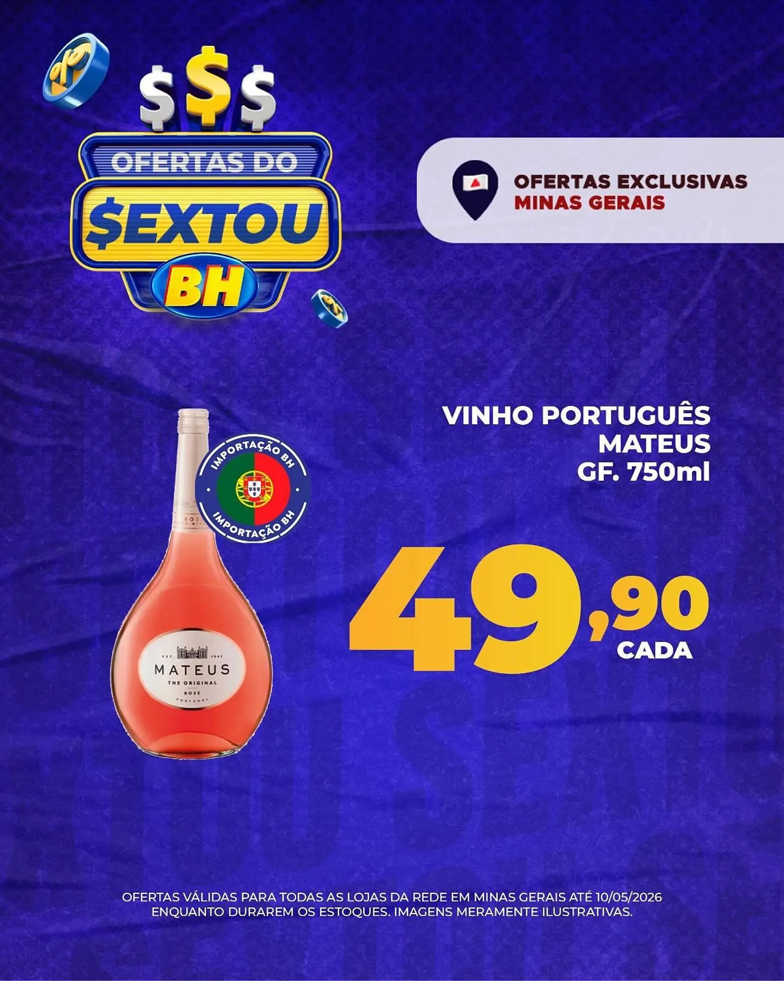 Encarte de Folheto Supermercados BH 8 de maio até 10 de maio 2026 - Pagina 4