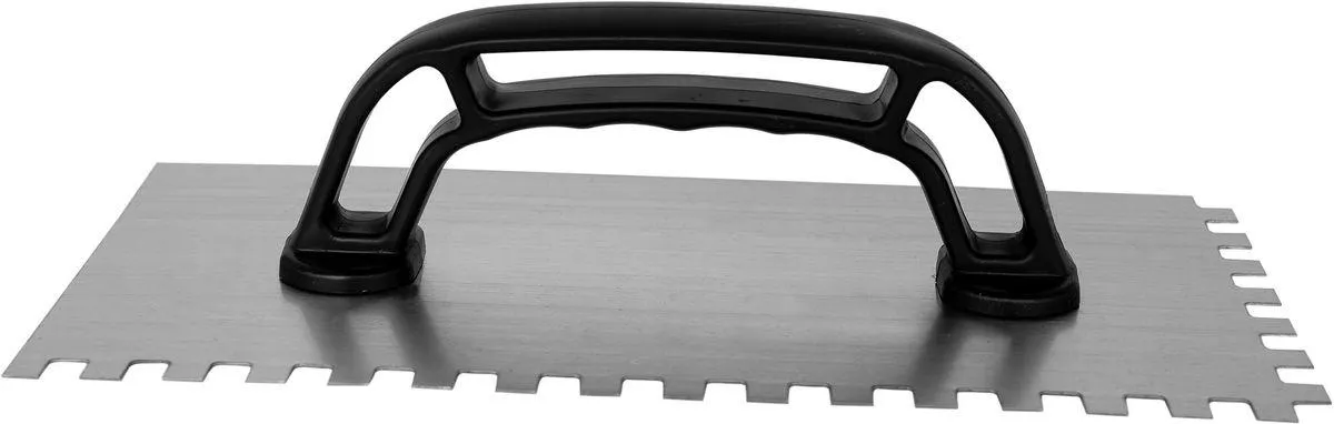 Desempenadeira de Aço Dentada Paraboni 12x25,5cm