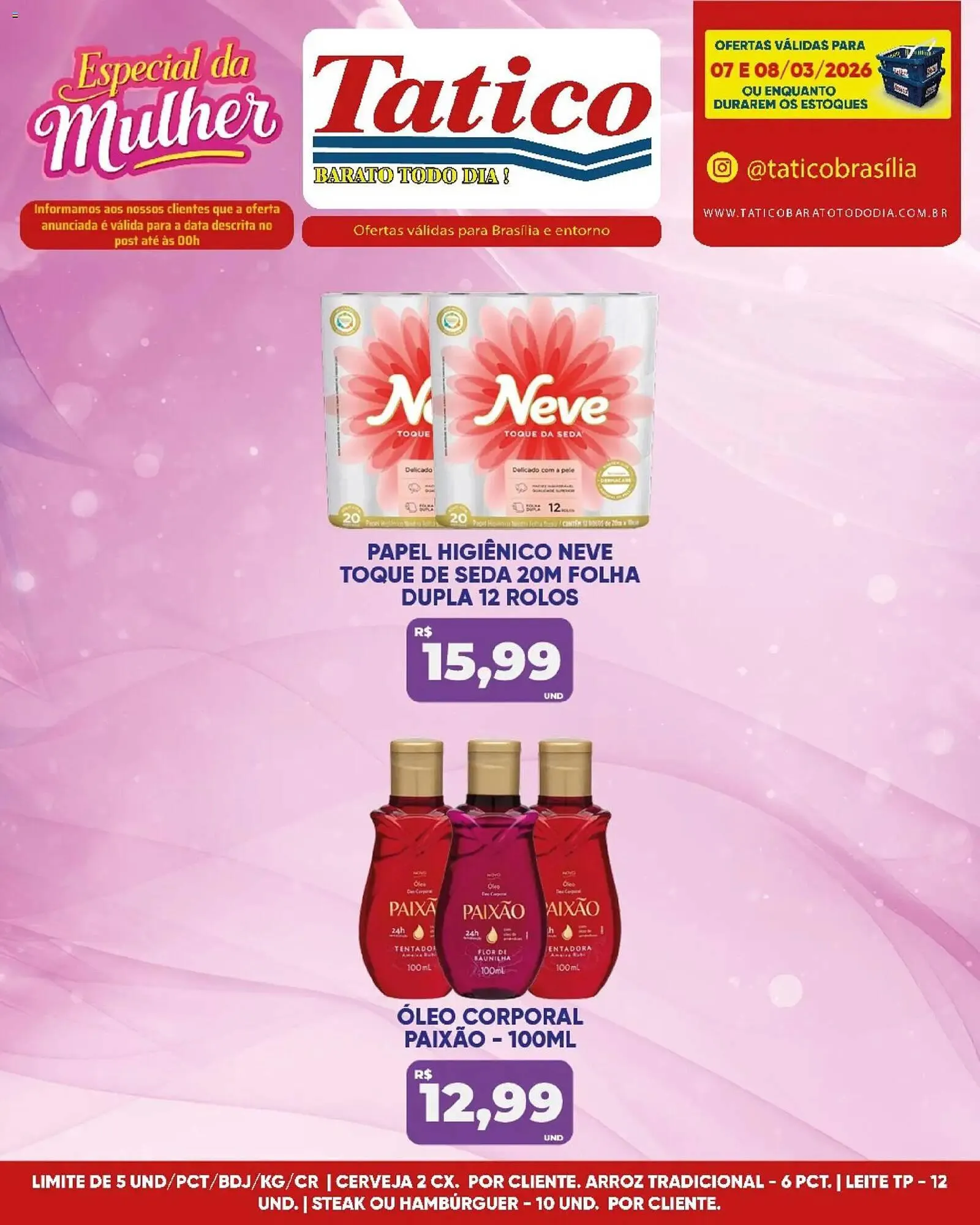 Encarte de Tabloide Tatico 7 de março até 8 de março 2026 - Pagina 19