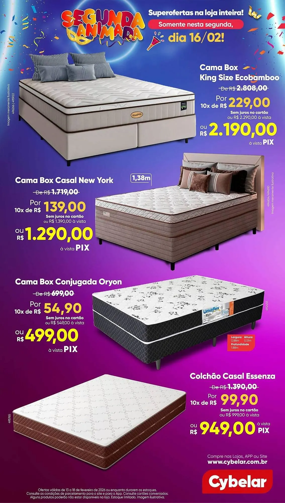 Encarte de Catálogo Cybelar 16 de fevereiro até 16 de fevereiro 2026 - Pagina 3