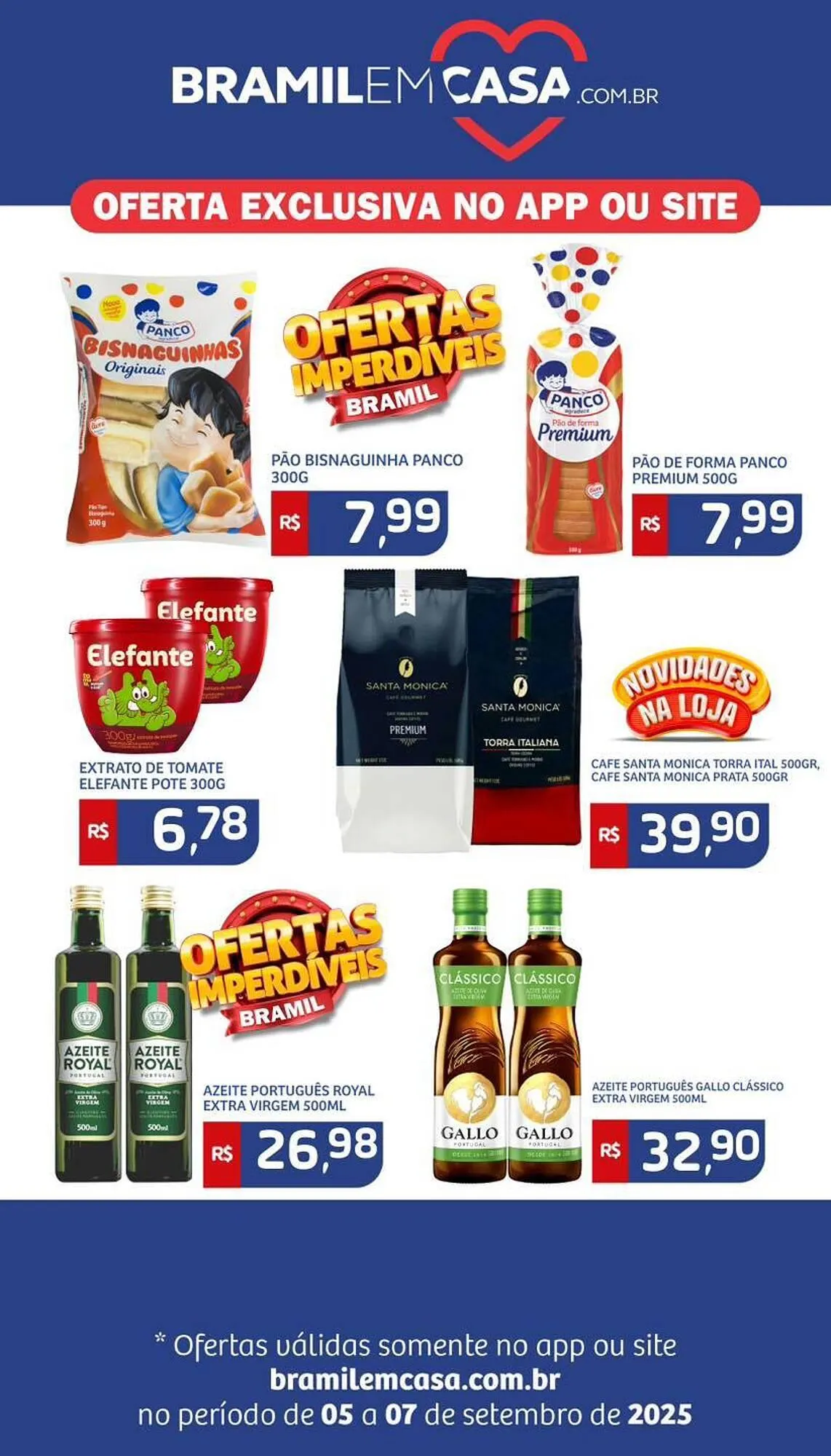 Encarte de Encarte Bramil Supermercados 5 de setembro até 7 de setembro 2025 - Pagina 4