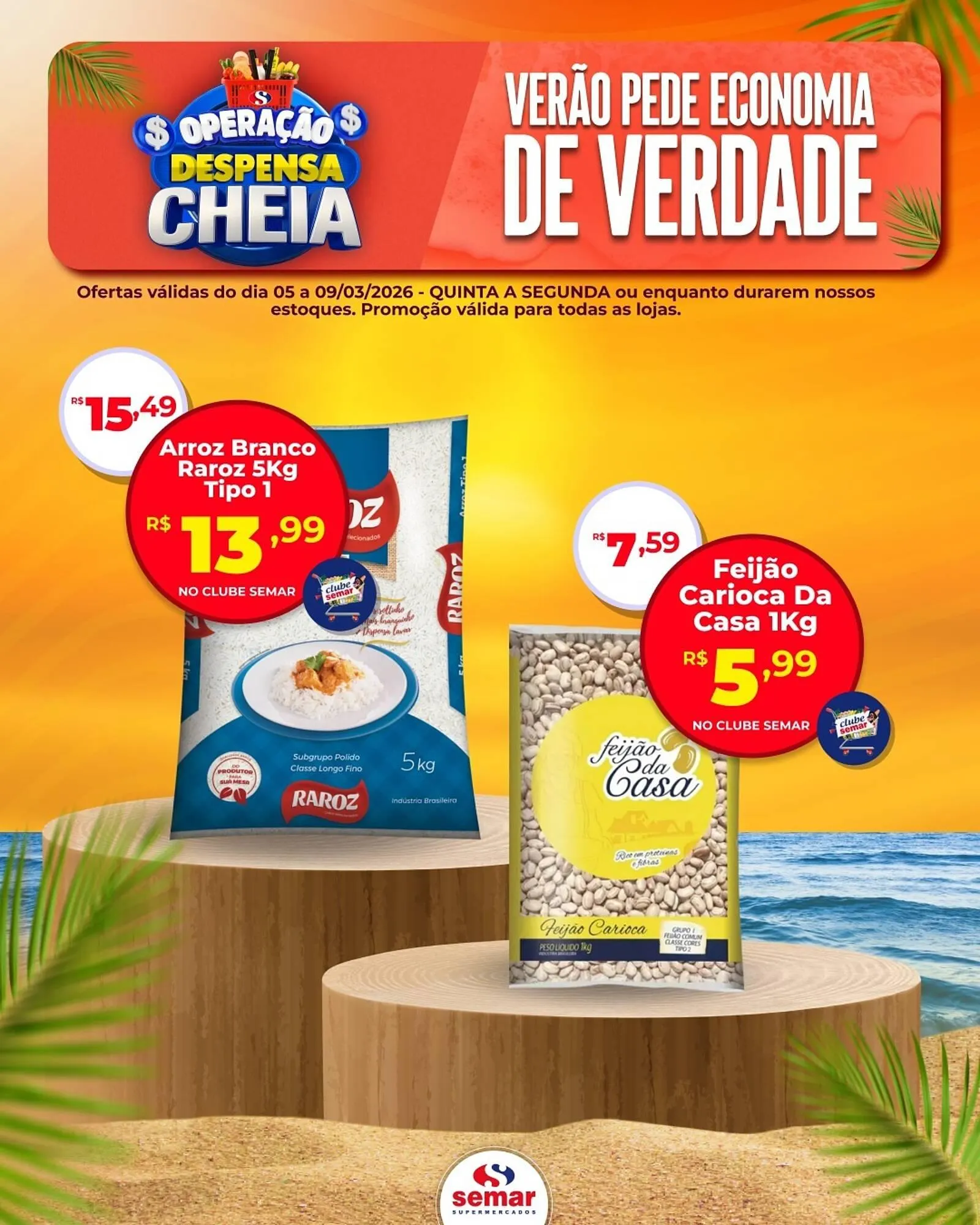 Encarte de Folheto Semar Supermercado 5 de março até 9 de março 2026 - Pagina 3