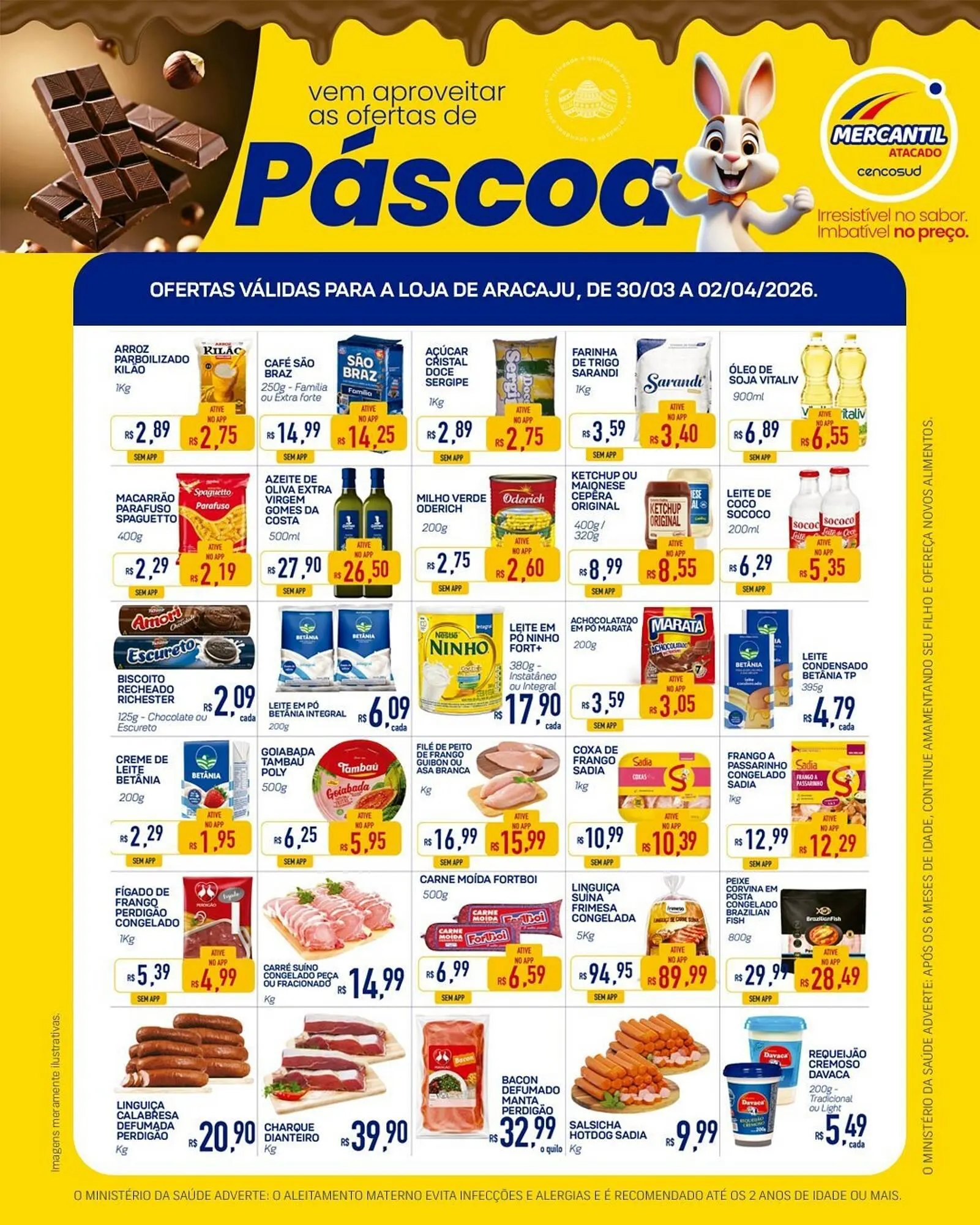 Encarte de Folheto Mercantil Rodrigues 30 de março até 2 de abril 2026 - Pagina 1