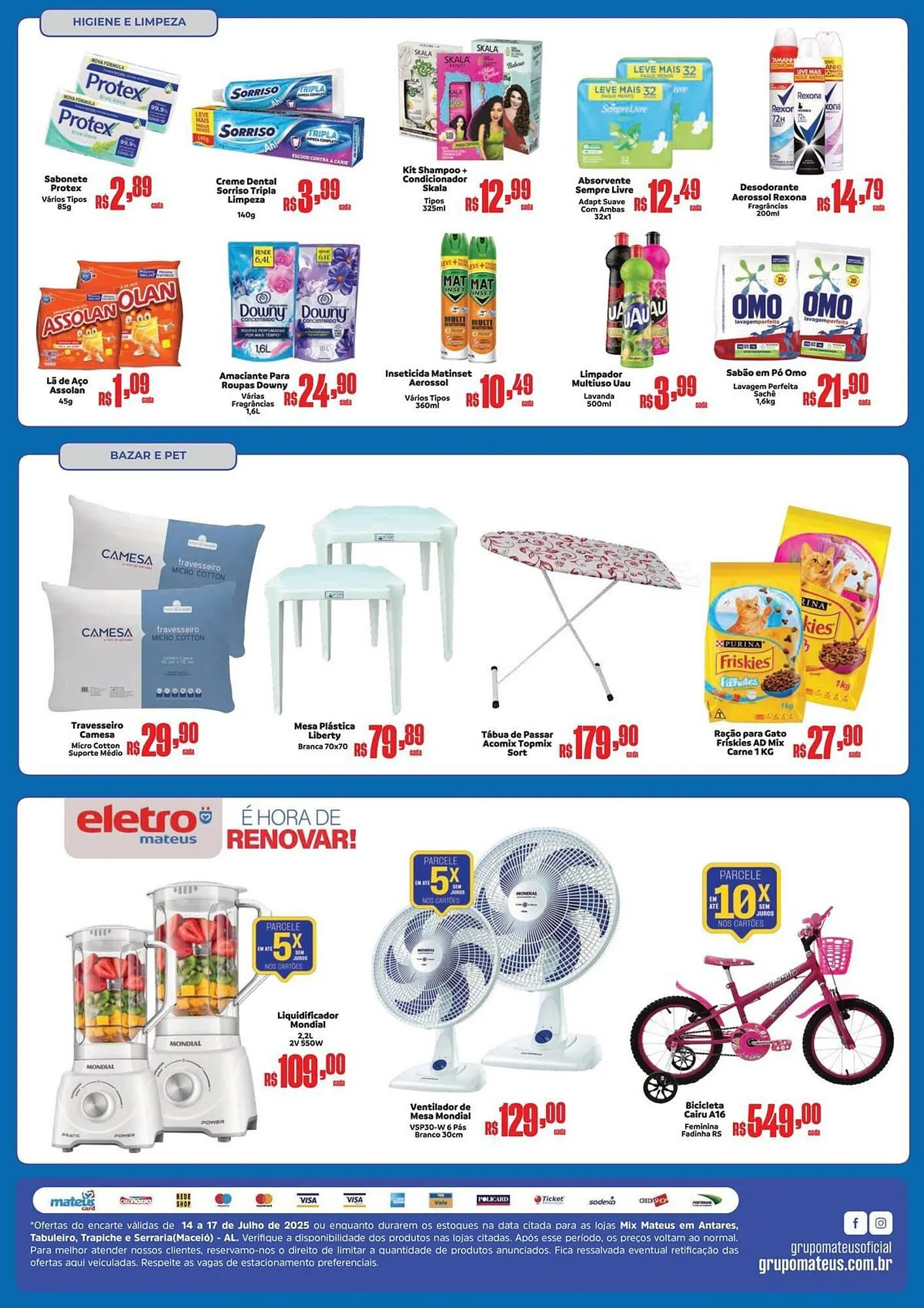 Encarte de Catálogo Supermercados Mateus 14 de julho até 17 de julho 2025 - Pagina 4