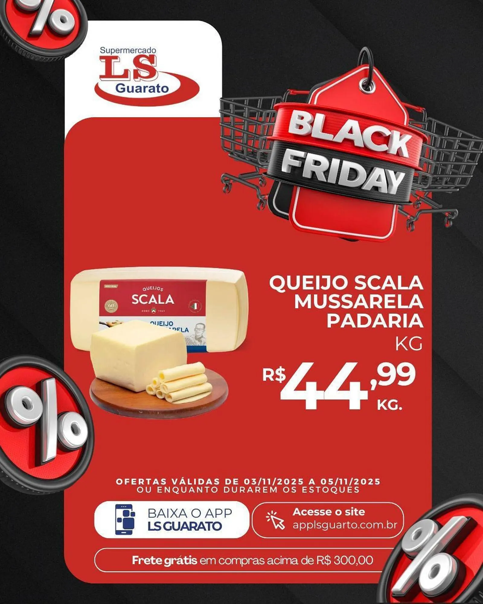 Encarte de Catálogo Supermercado LS Guarato 3 de novembro até 5 de novembro 2025 - Pagina 2