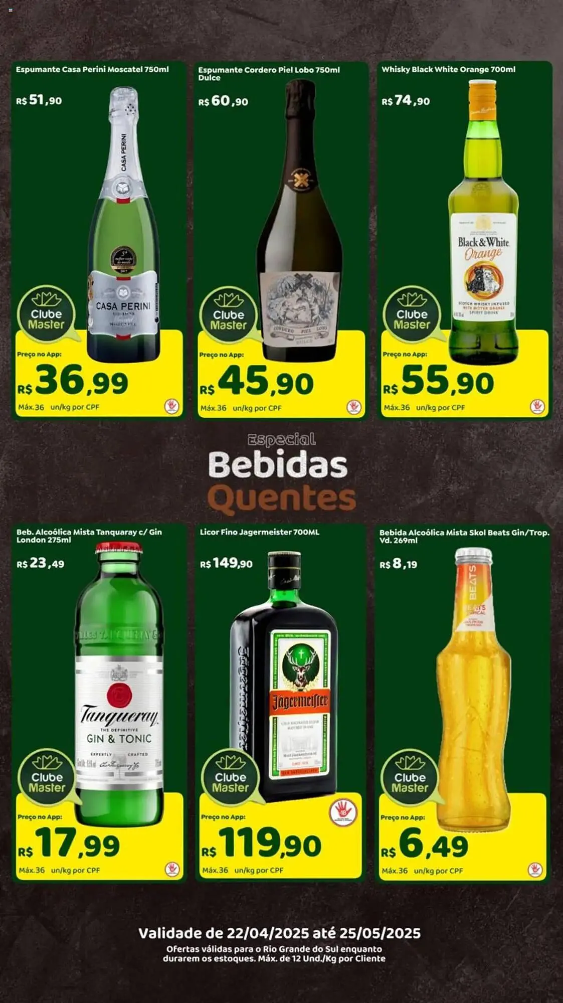 Encarte de Catálogo Master Supermercados 22 de abril até 25 de maio 2025 - Pagina 2