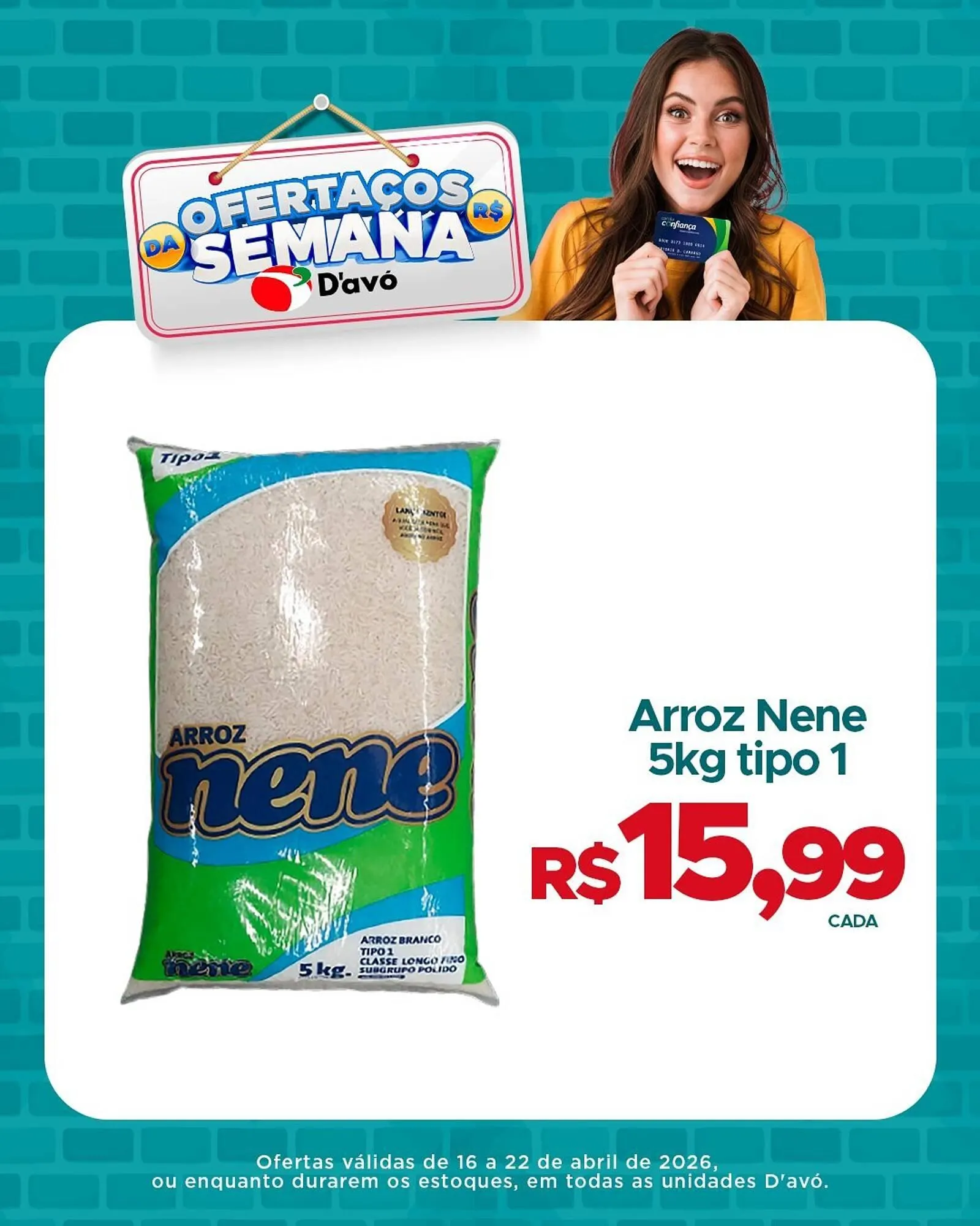 Encarte de Catálogo D'avó Supermercado 16 de abril até 22 de abril 2026 - Pagina 1