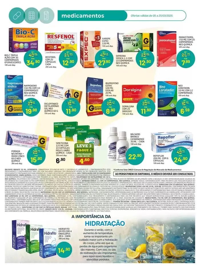 Encarte de Farmcia mensal 5 de março até 25 de março 2025 - Pagina 5