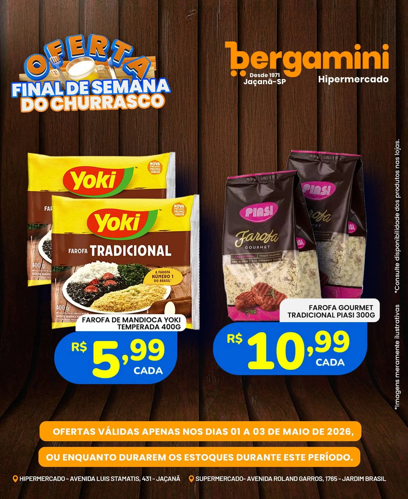 Encarte de Catálogo Supermercado Bergamini 1 de maio até 3 de maio 2026 - Pagina 10